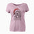 Santa Lou the Otterhound - Women's V-neck Shirt