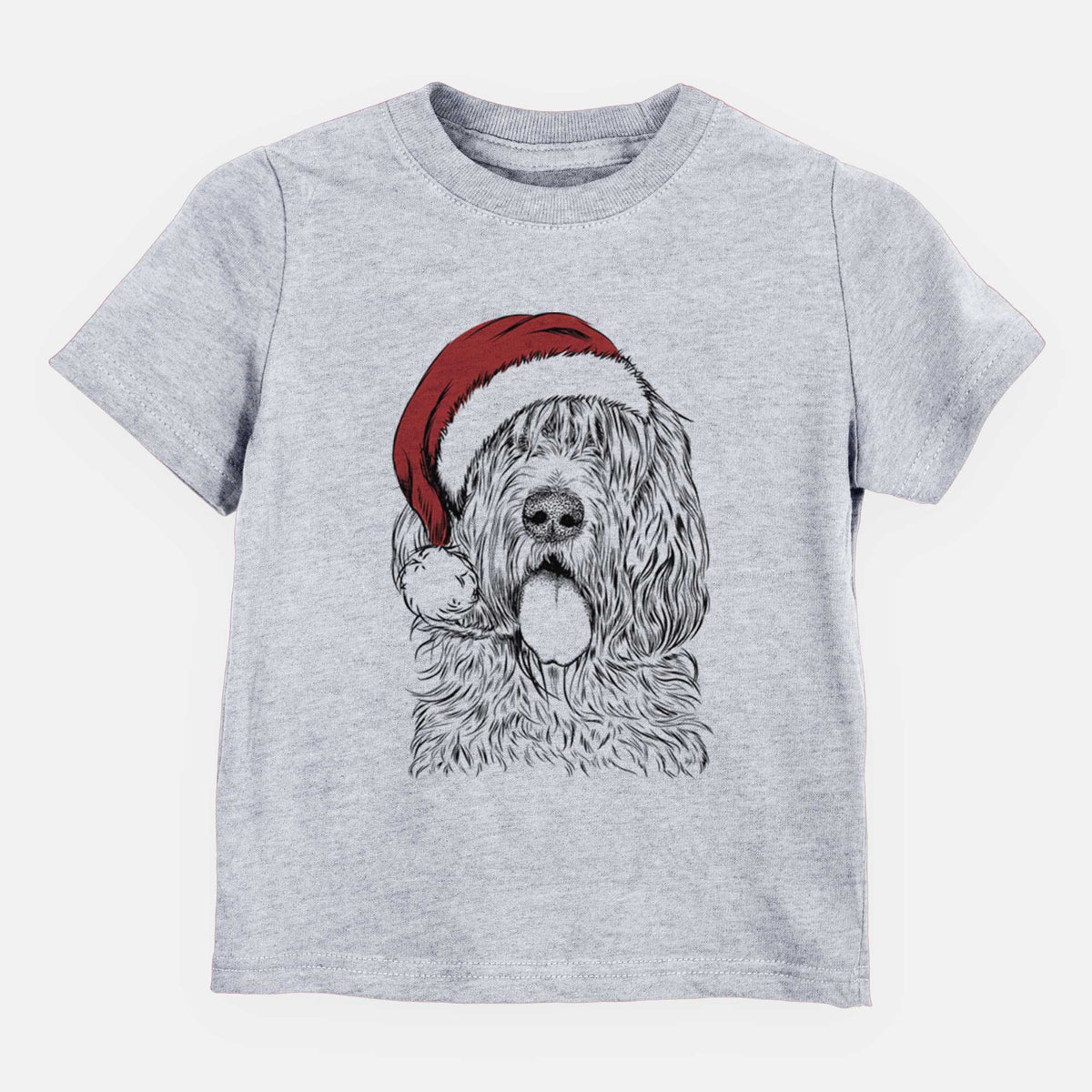 Santa Lou the Otterhound - Kids/Youth/Toddler Shirt