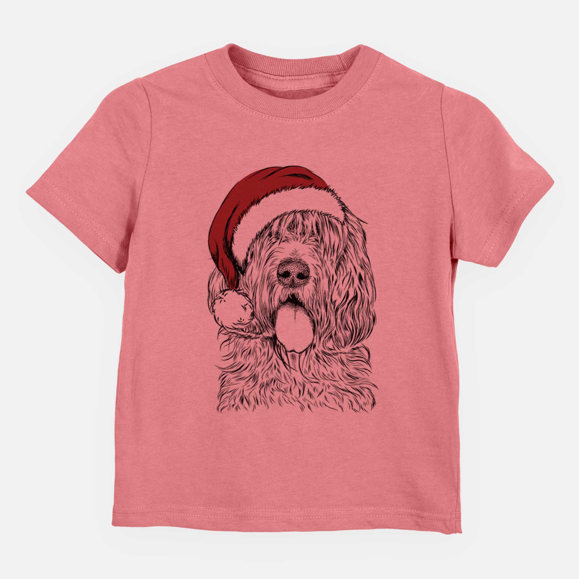 Santa Lou the Otterhound - Kids/Youth/Toddler Shirt