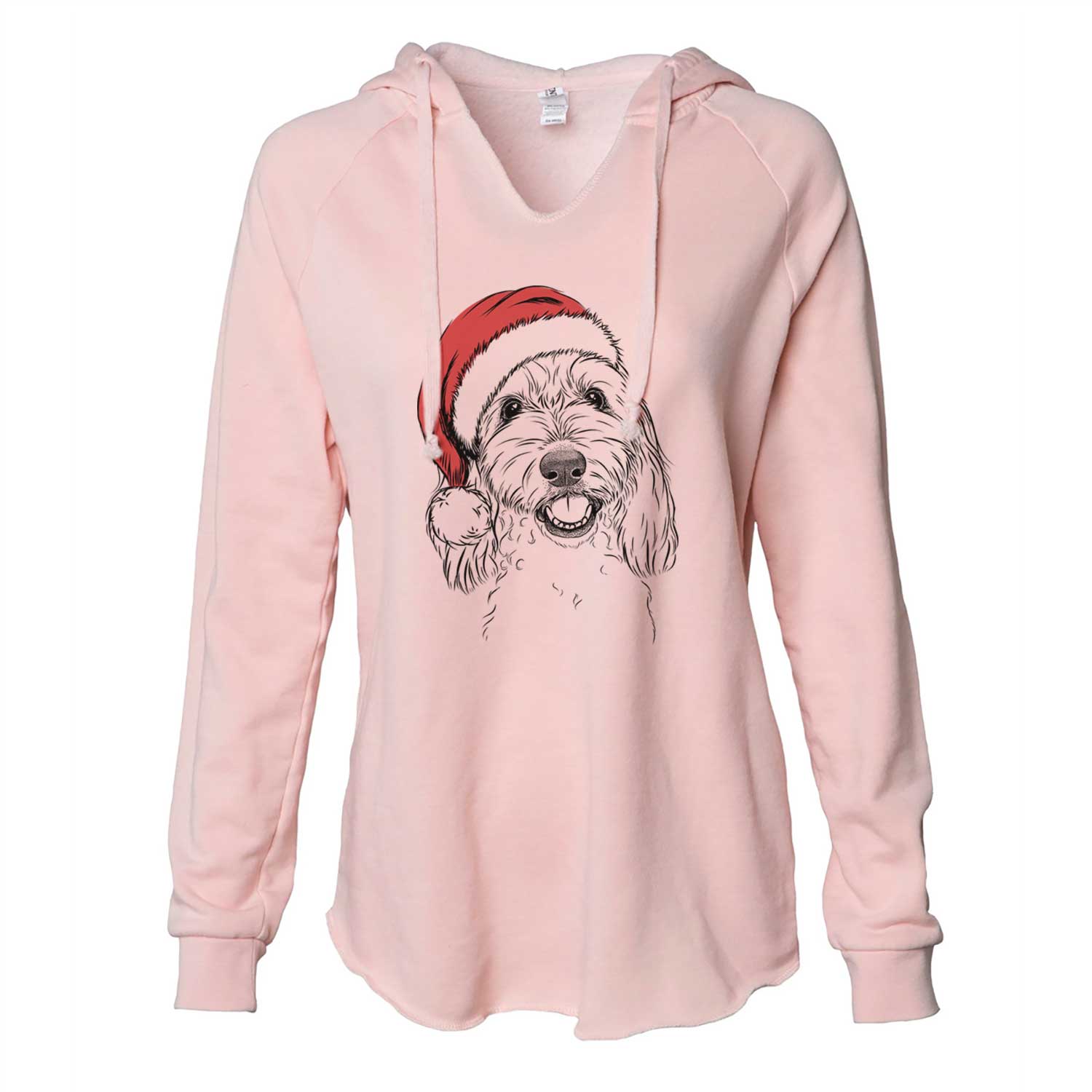 Louie the Coton de Tulear - Cali Wave Hooded Sweatshirt