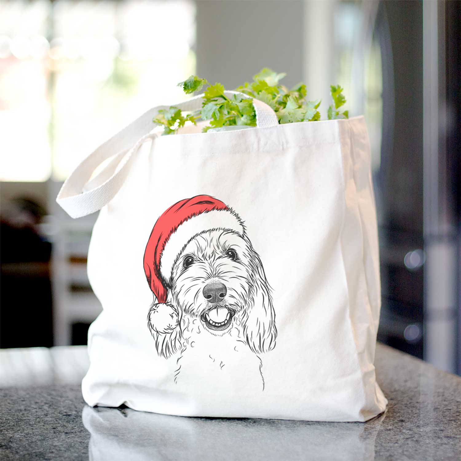 Louie the Coton de Tulear - Tote Bag