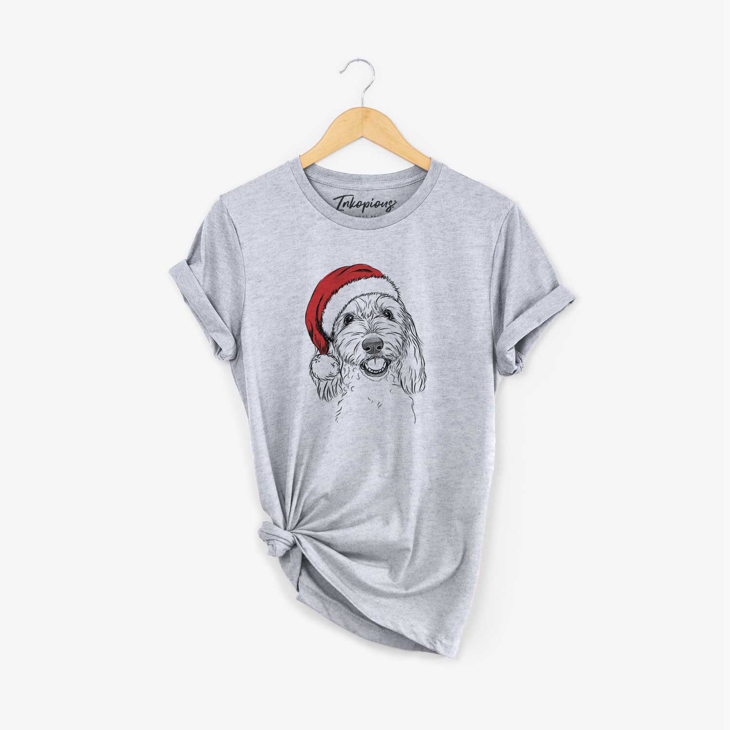 Santa Louie the Coton de Tulear - Unisex Crewneck