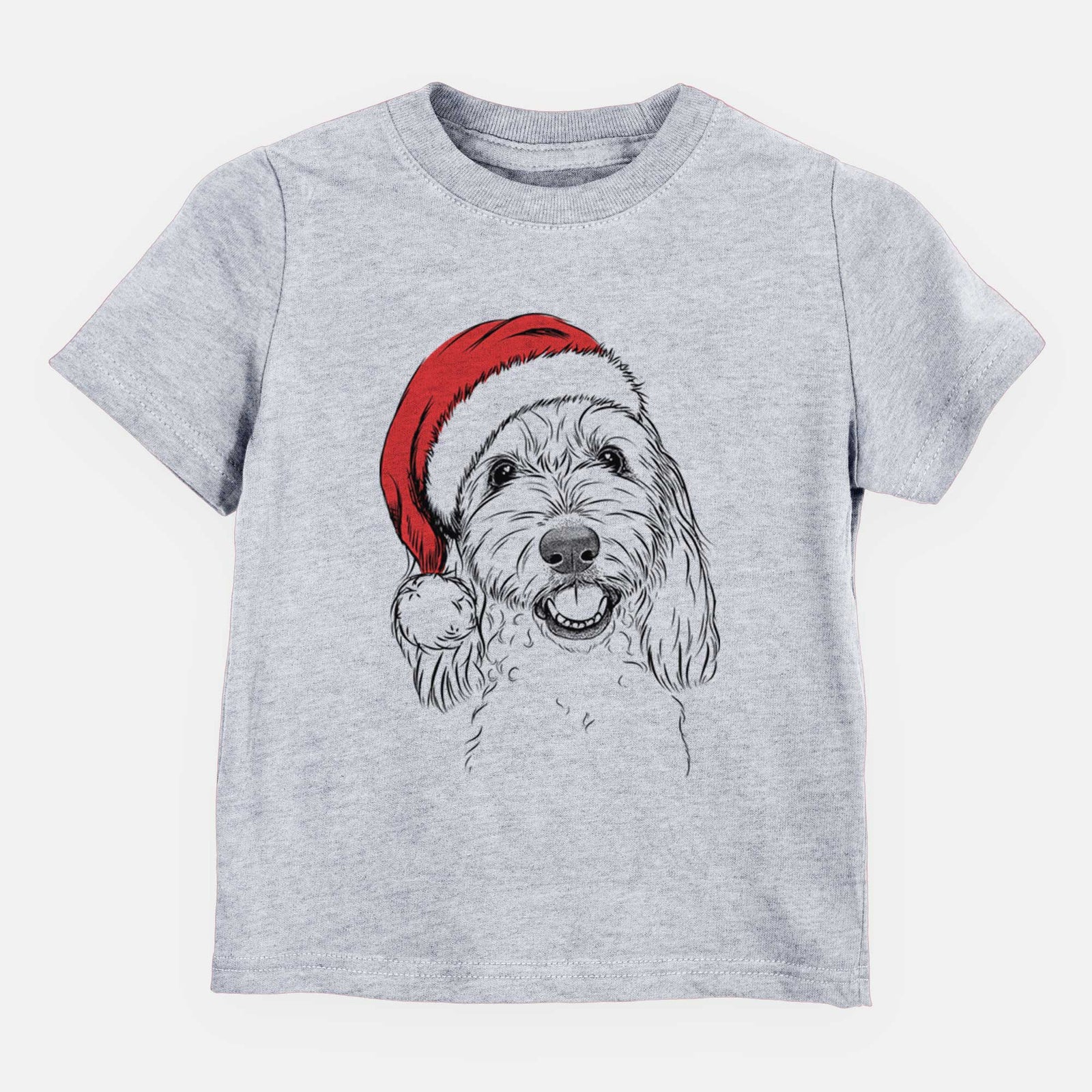 Santa Louie the Coton de Tulear - Kids/Youth/Toddler Shirt