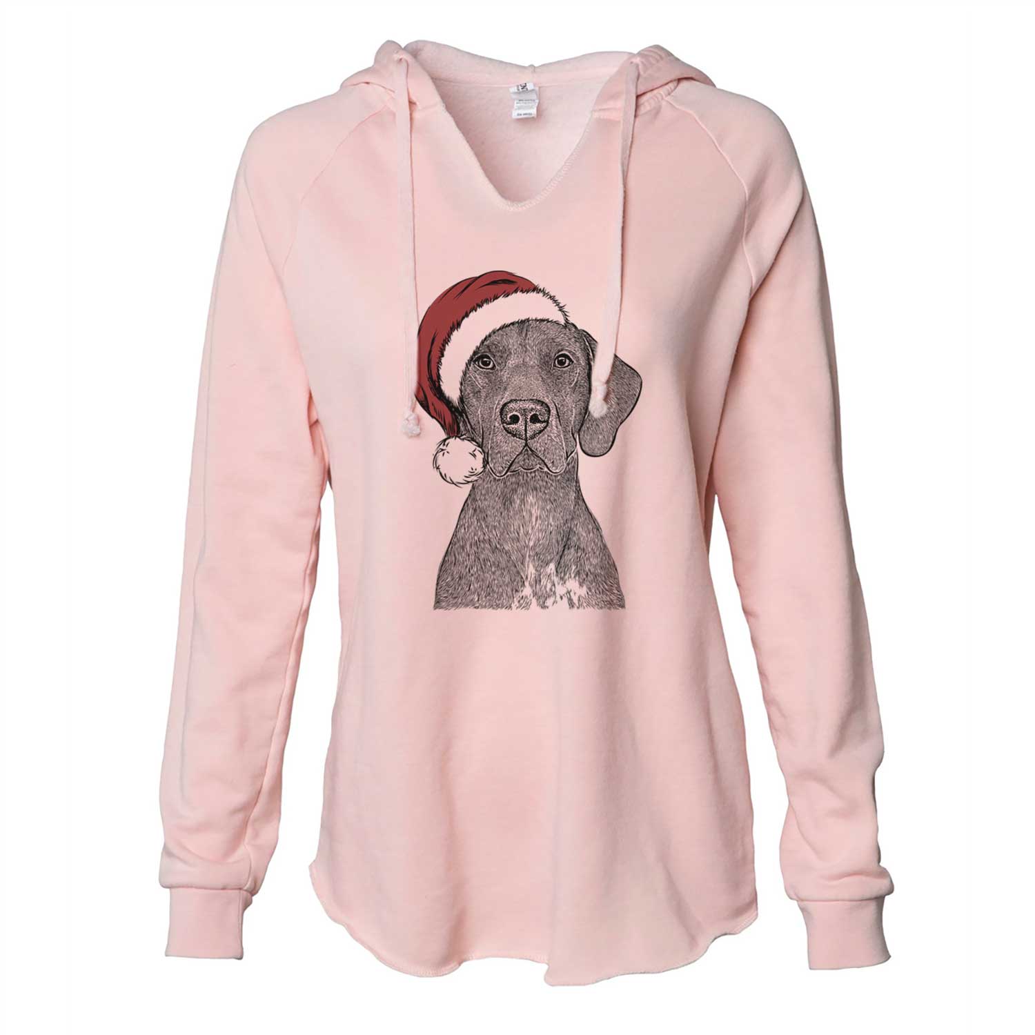 Lucifer the German Shorthaired Pointer - Cali Wave Hooded Sweatshirt