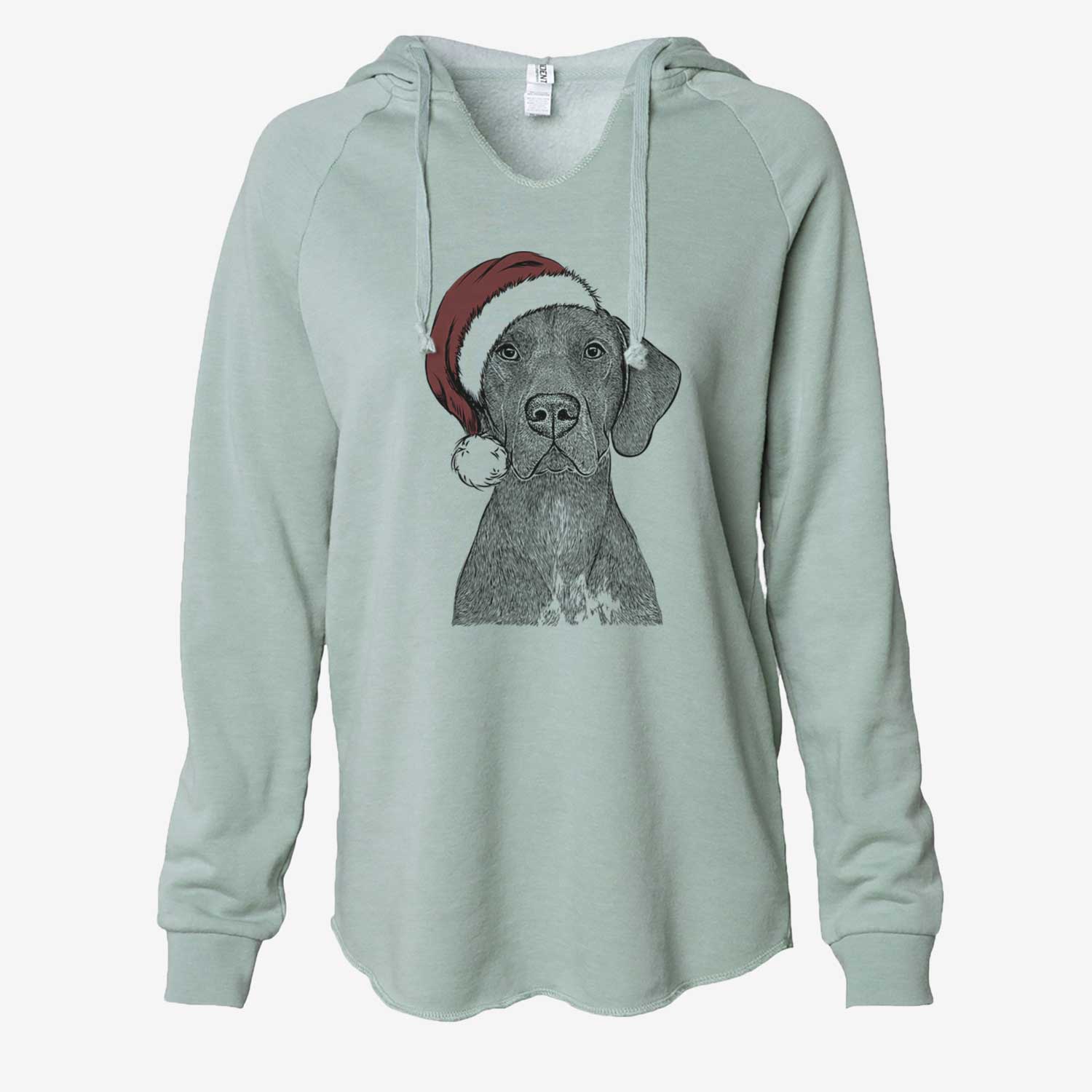 Lucifer the German Shorthaired Pointer - Cali Wave Hooded Sweatshirt