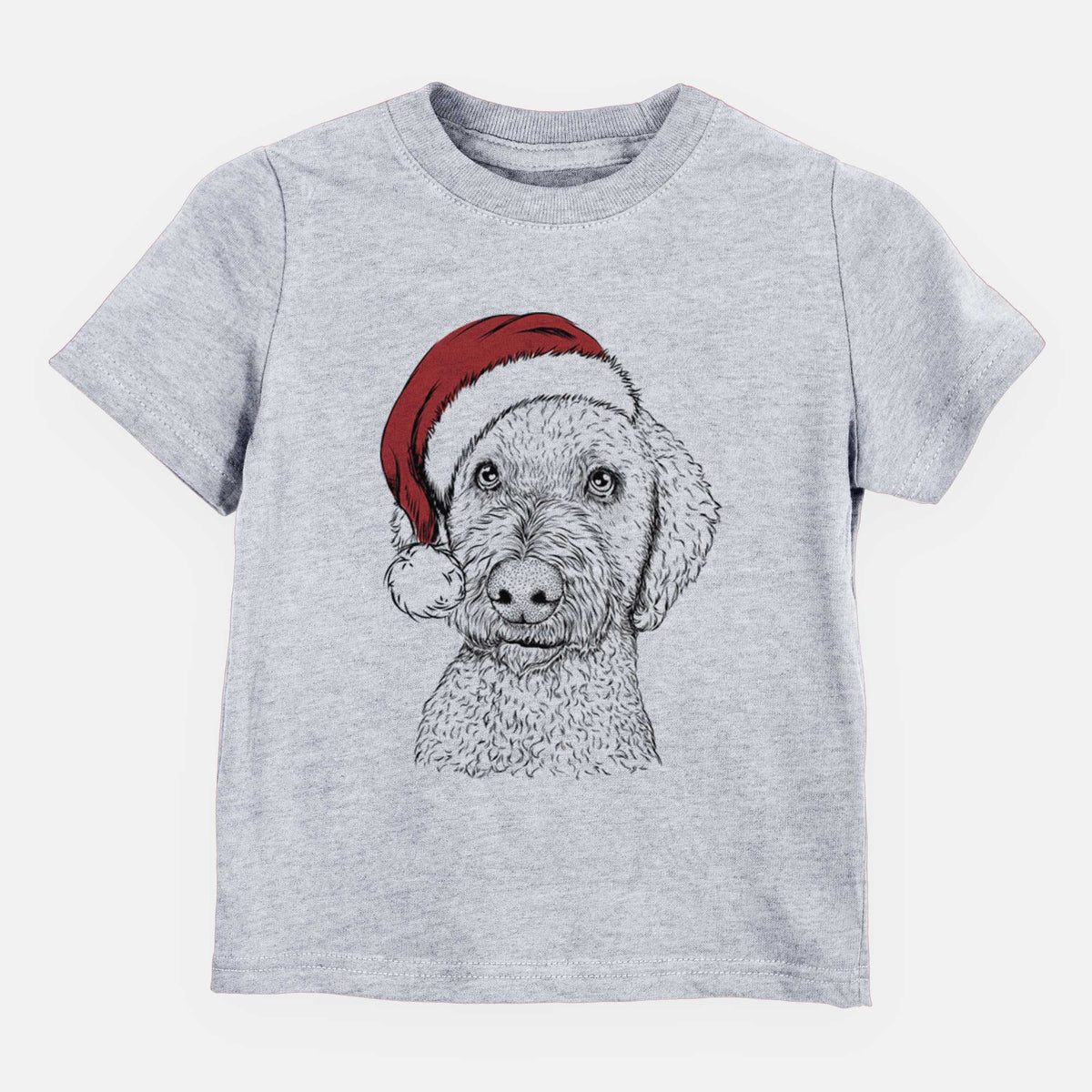 Santa Lucy Boo the Goldendoodle - Kids/Youth/Toddler Shirt