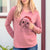 Santa Lucy the Shorkie - Cali Wave Hooded Sweatshirt