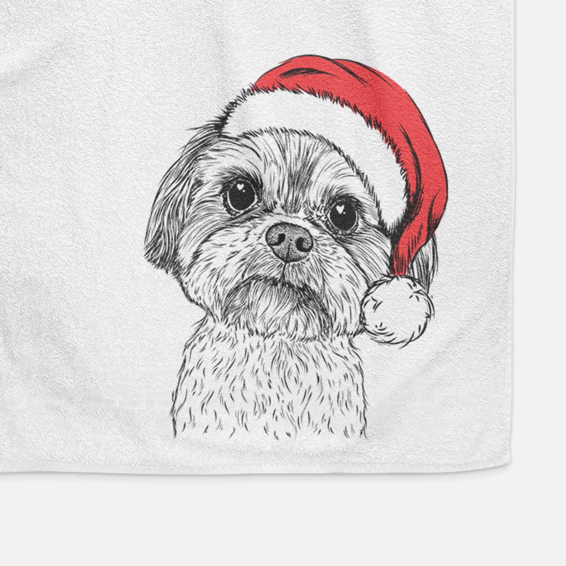 Lucy the Shorkie Decorative Hand Towel