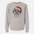 Santa Lucy the Shorkie - Unisex Pigment Dyed Crew Sweatshirt