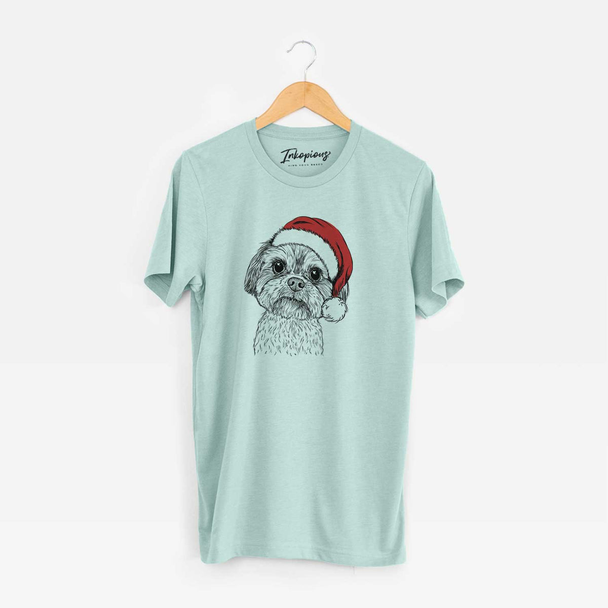 Santa Lucy the Shorkie - Unisex Crewneck