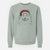 Santa Luka the Samoyed - Unisex Pigment Dyed Crew Sweatshirt