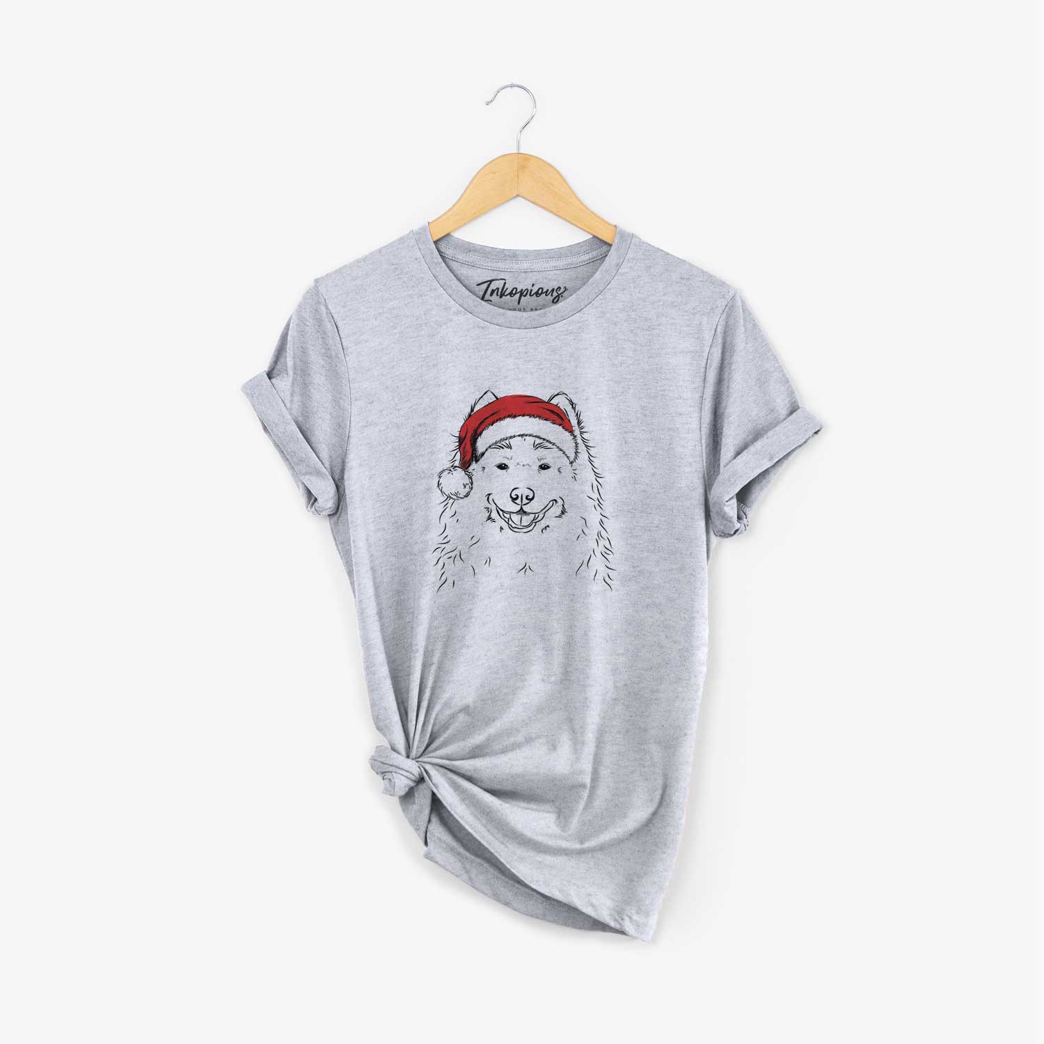 Santa Luka the Samoyed - Unisex Crewneck