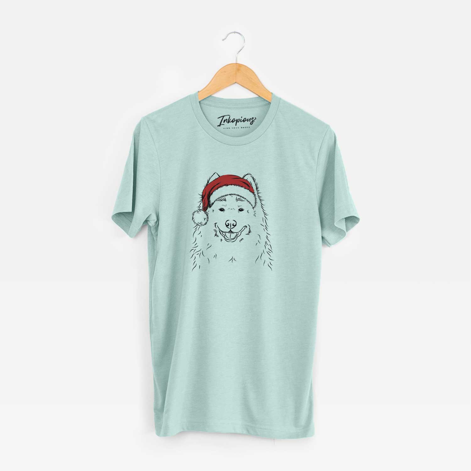 Santa Luka the Samoyed - Unisex Crewneck