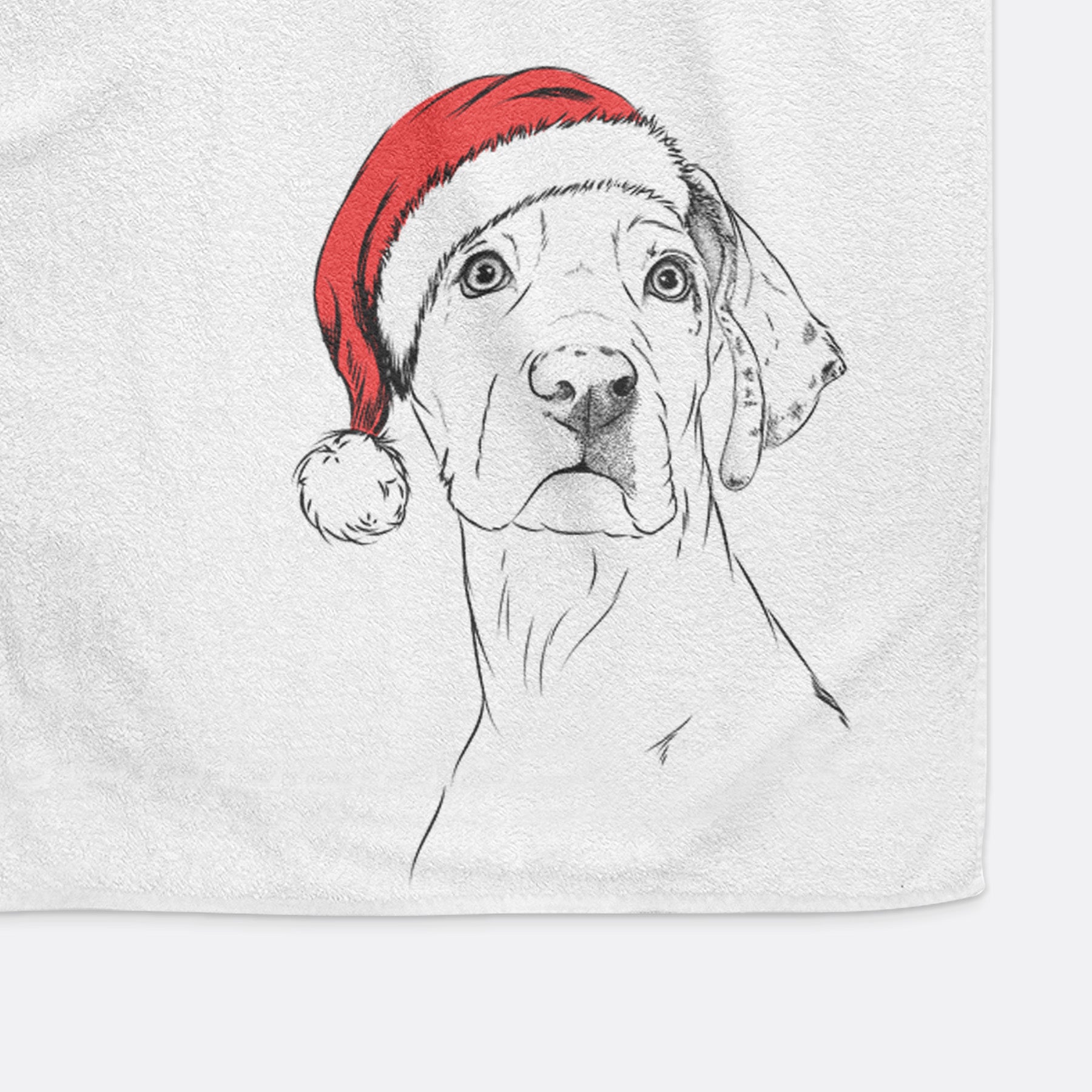 Lumen the Special Needs Great Dane Decorative Hand Towel