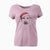 Santa Luna the Black Mouth Cur - Women's V-neck Shirt