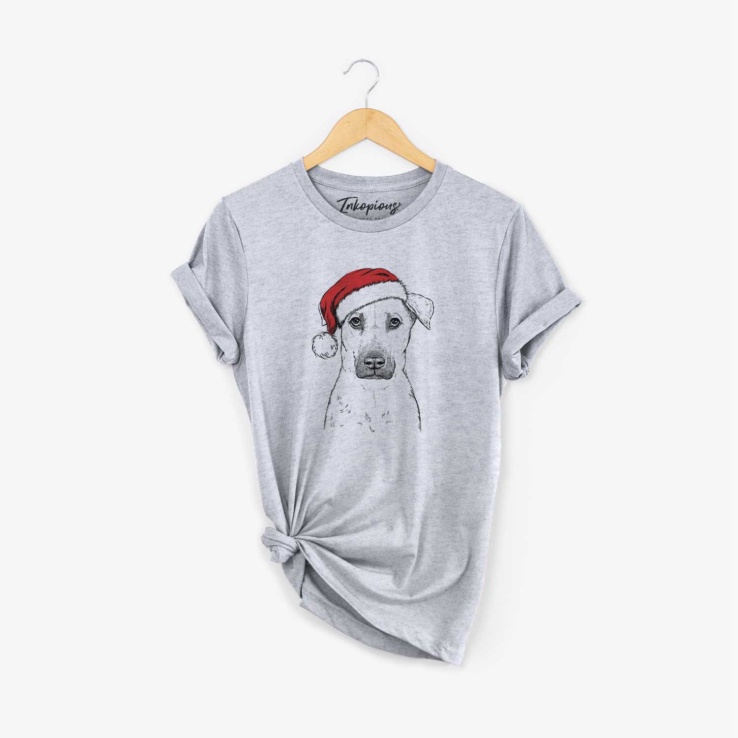 Santa Luna the Black Mouth Cur - Unisex Crewneck