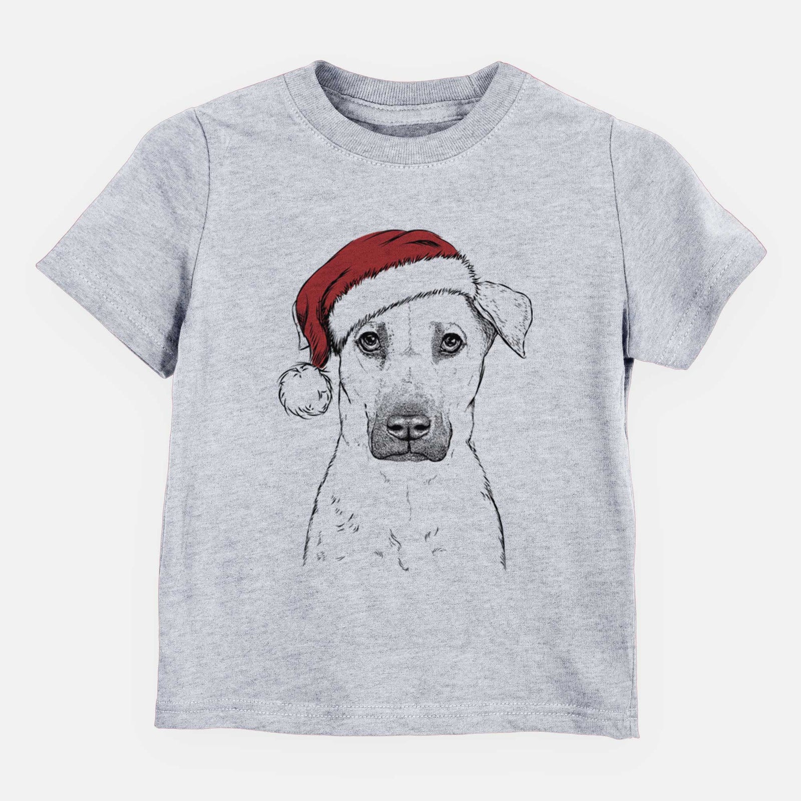 Santa Luna the Black Mouth Cur - Kids/Youth/Toddler Shirt