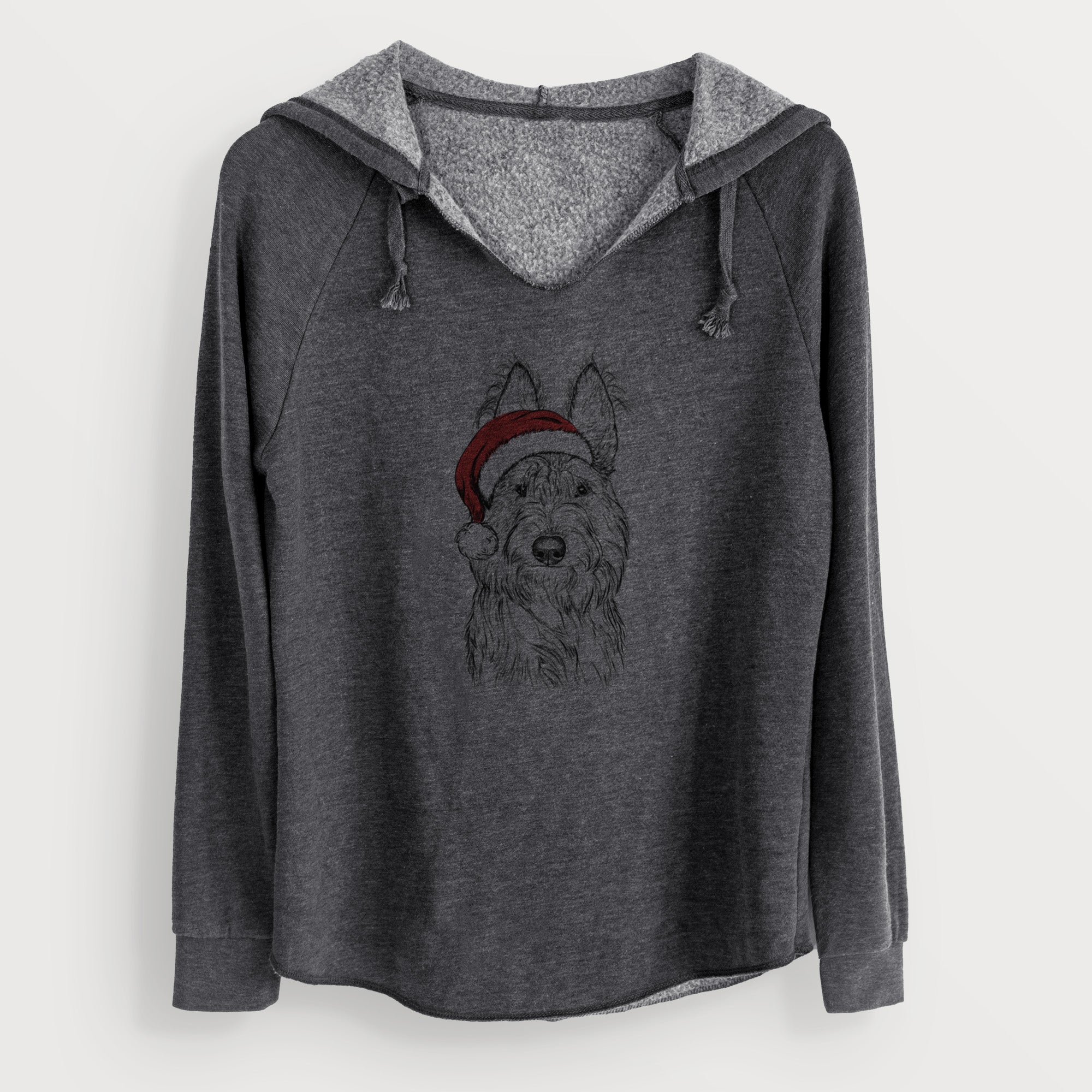 Santa Luna the Berger Picard - Cali Wave Hooded Sweatshirt