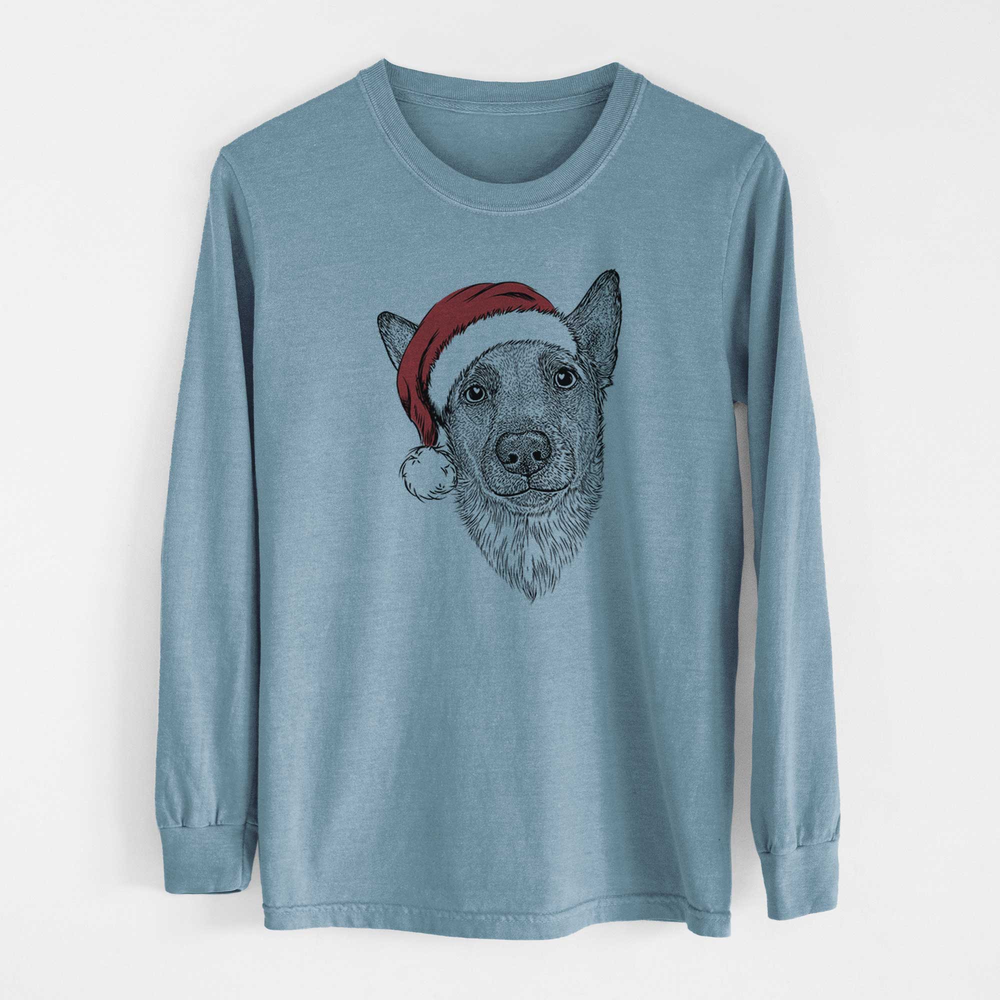 Santa Luna the Shepherd Mix - Heavyweight 100% Cotton Long Sleeve