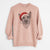 Santa Luna the Shepherd Mix - Unisex Pigment Dyed Crew Sweatshirt