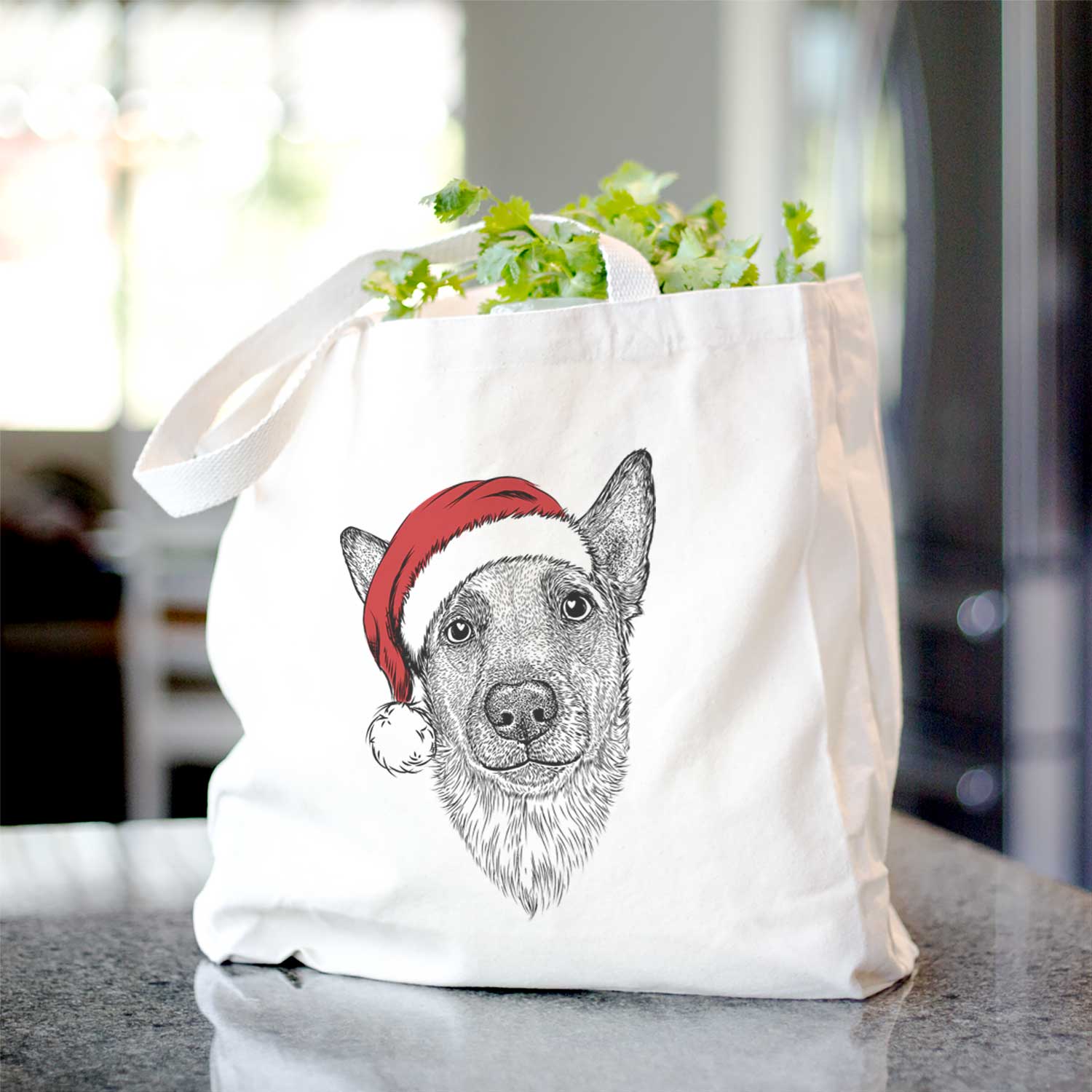 Luna the Shepherd Mix - Tote Bag