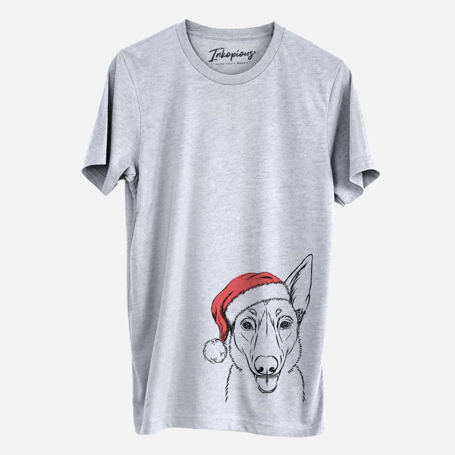 Santa Lyric the Belgian Malinois - Unisex Crewneck