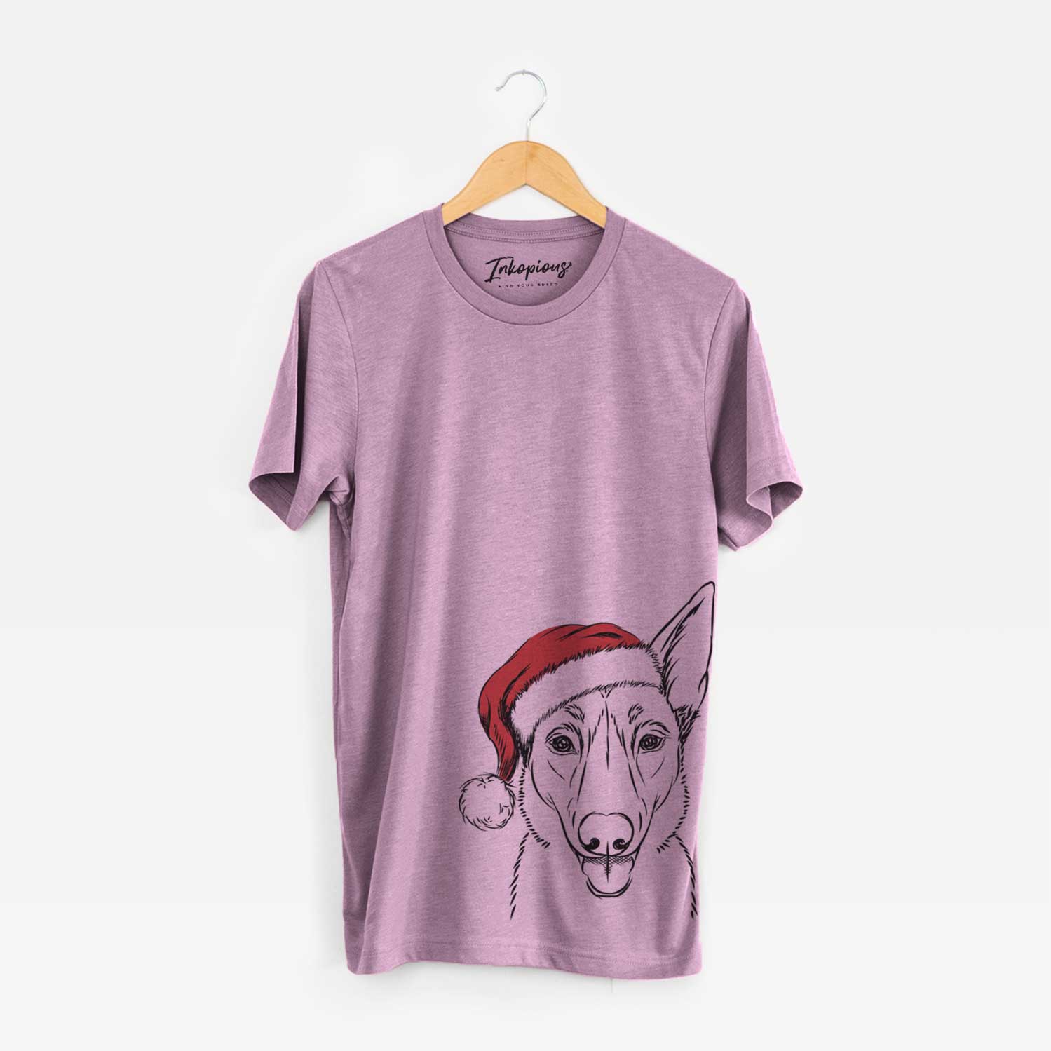 Santa Lyric the Belgian Malinois - Unisex Crewneck