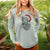 Santa Macaroni the Lab Mix - Cali Wave Hooded Sweatshirt