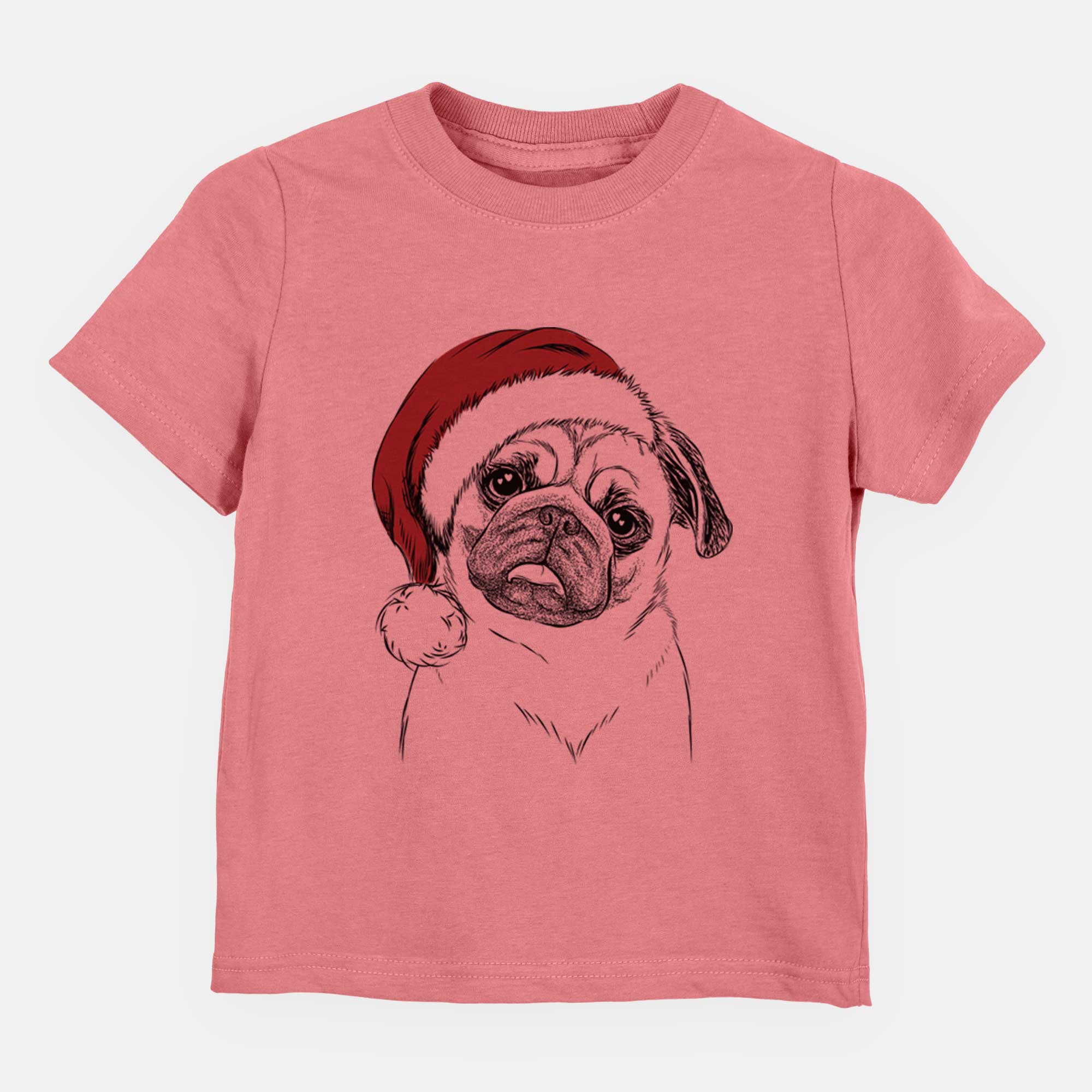 Santa Macy the Pug - Kids/Youth/Toddler Shirt