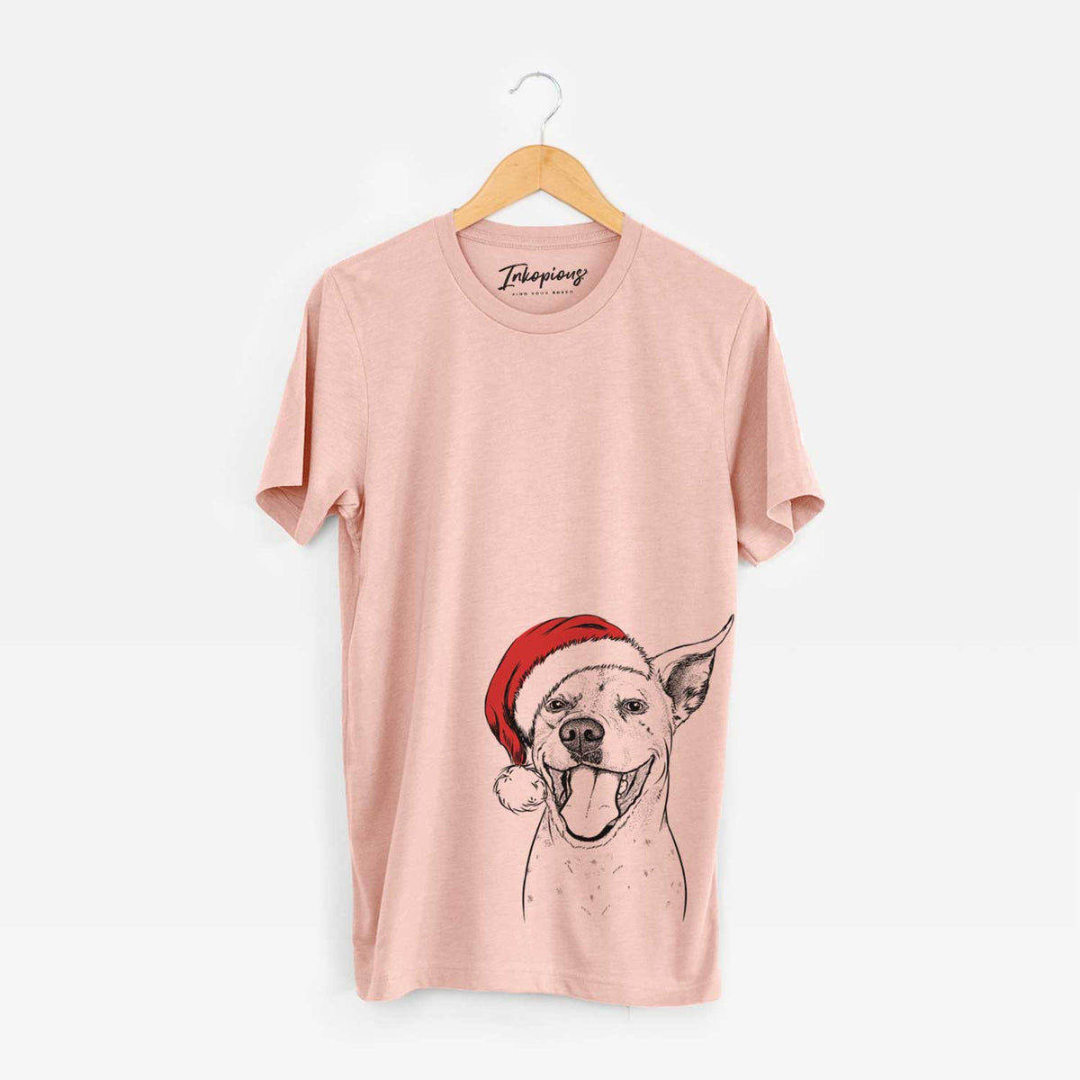 Santa Maddie the Dalmatian Pitbull Mix - Unisex Crewneck