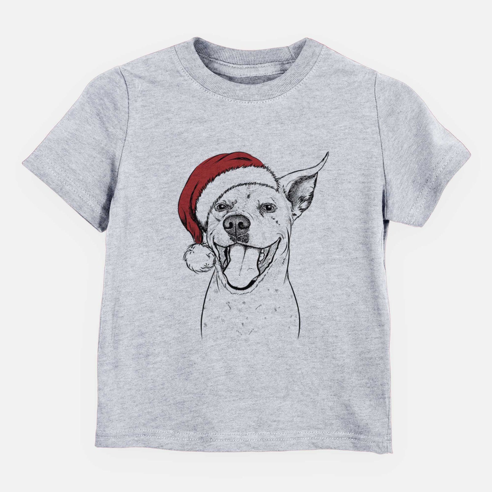 Santa Maddie the Dalmatian Pitbull Mix - Kids/Youth/Toddler Shirt
