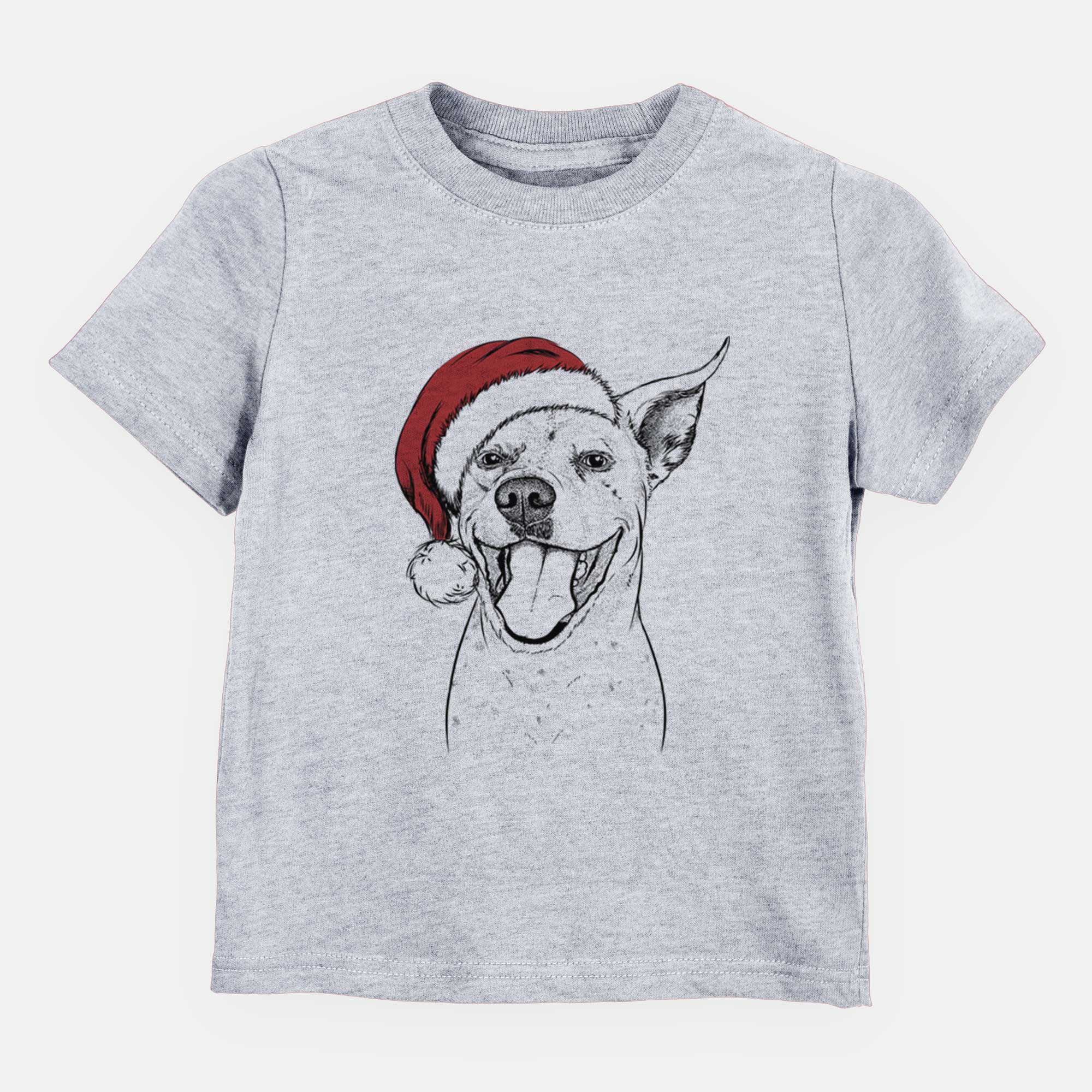 Santa Maddie the Dalmatian Pitbull Mix - Kids/Youth/Toddler Shirt