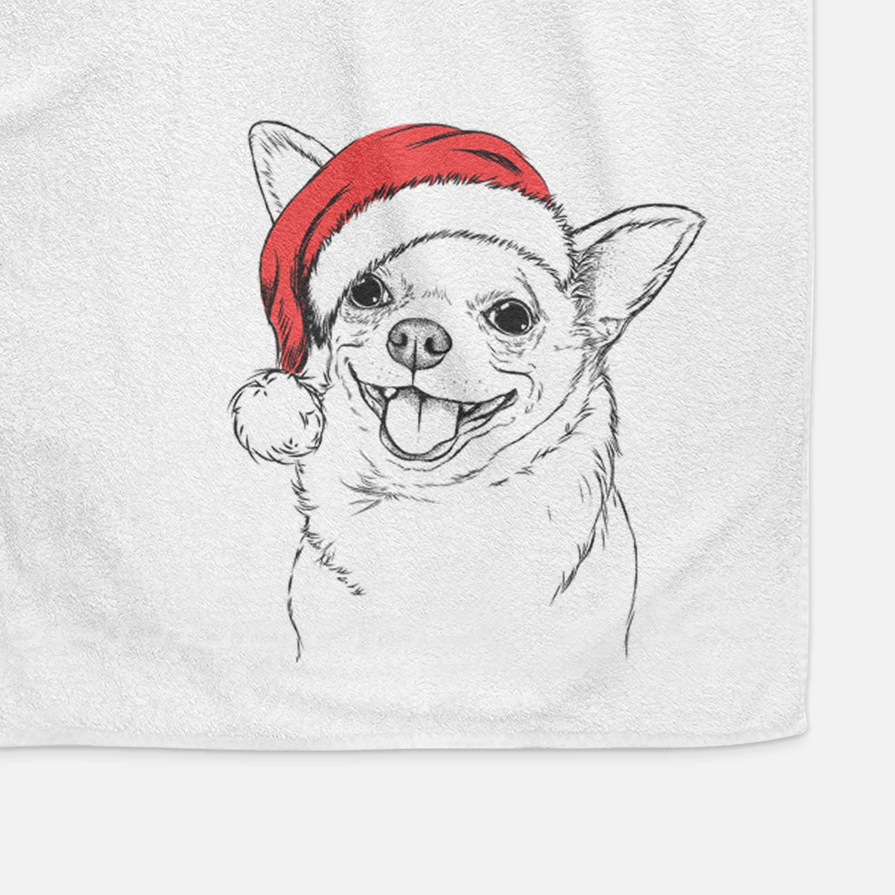 Maddison Pearl the Chihuahua Decorative Hand Towel