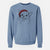 Santa Maddison Pearl the Chihuahua - Unisex Pigment Dyed Crew Sweatshirt