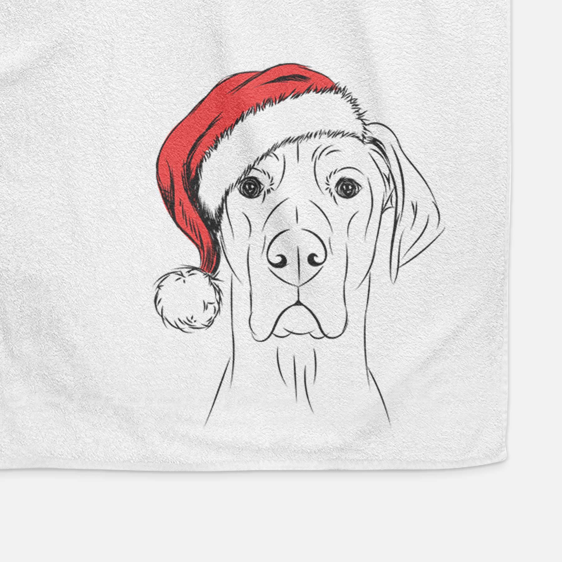 Maddox the Great Dane Decorative Hand Towel