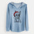 Santa Madison the Blue Heeler - Cali Wave Hooded Sweatshirt