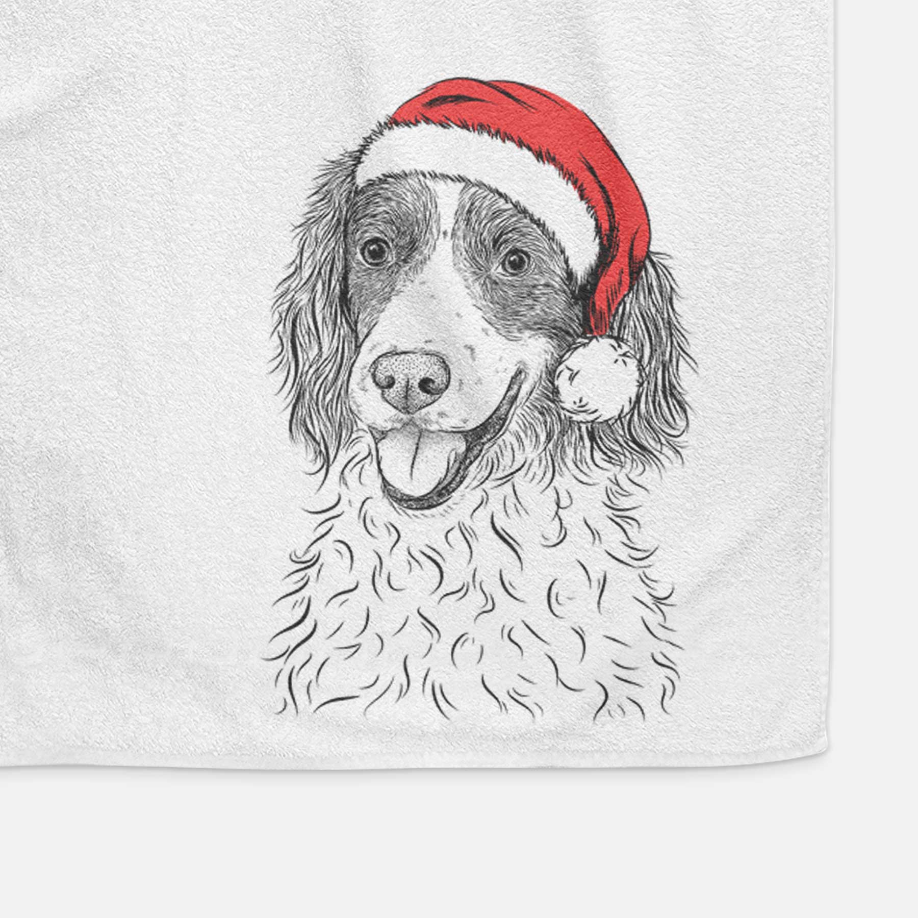 Maggie the Springer Spaniel Decorative Hand Towel