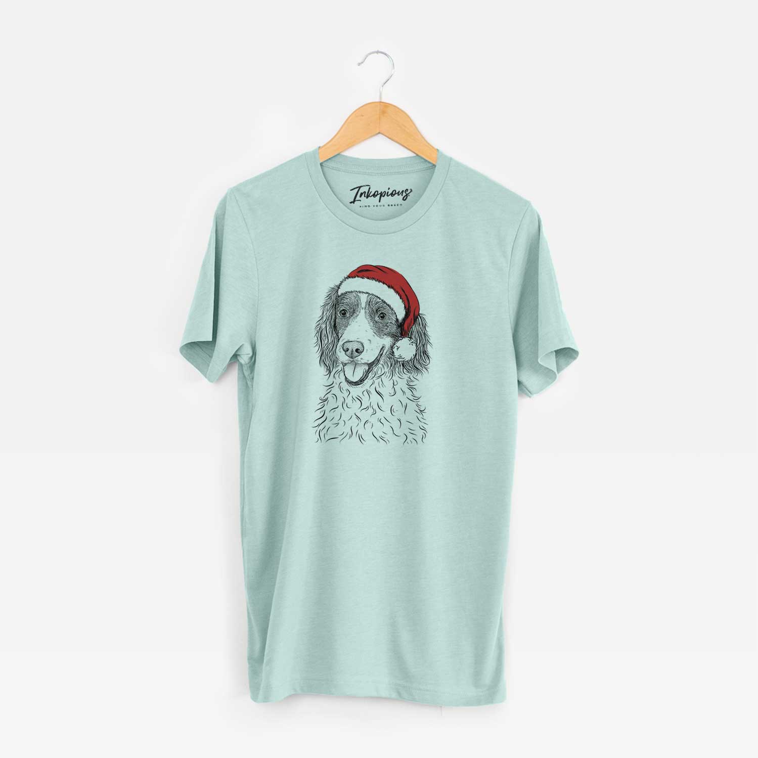 Santa Maggie the Springer Spaniel - Unisex Crewneck