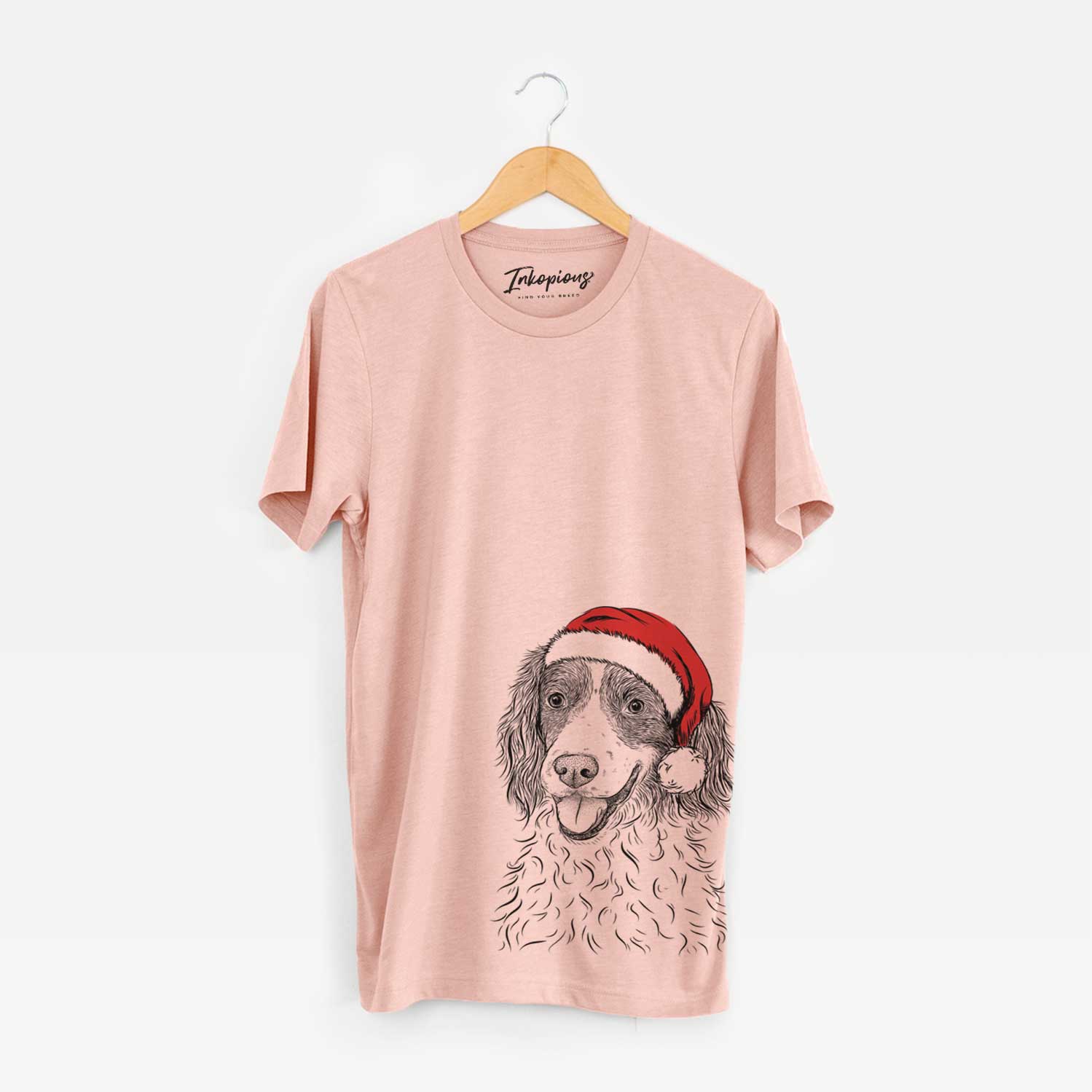 Santa Maggie the Springer Spaniel - Unisex Crewneck