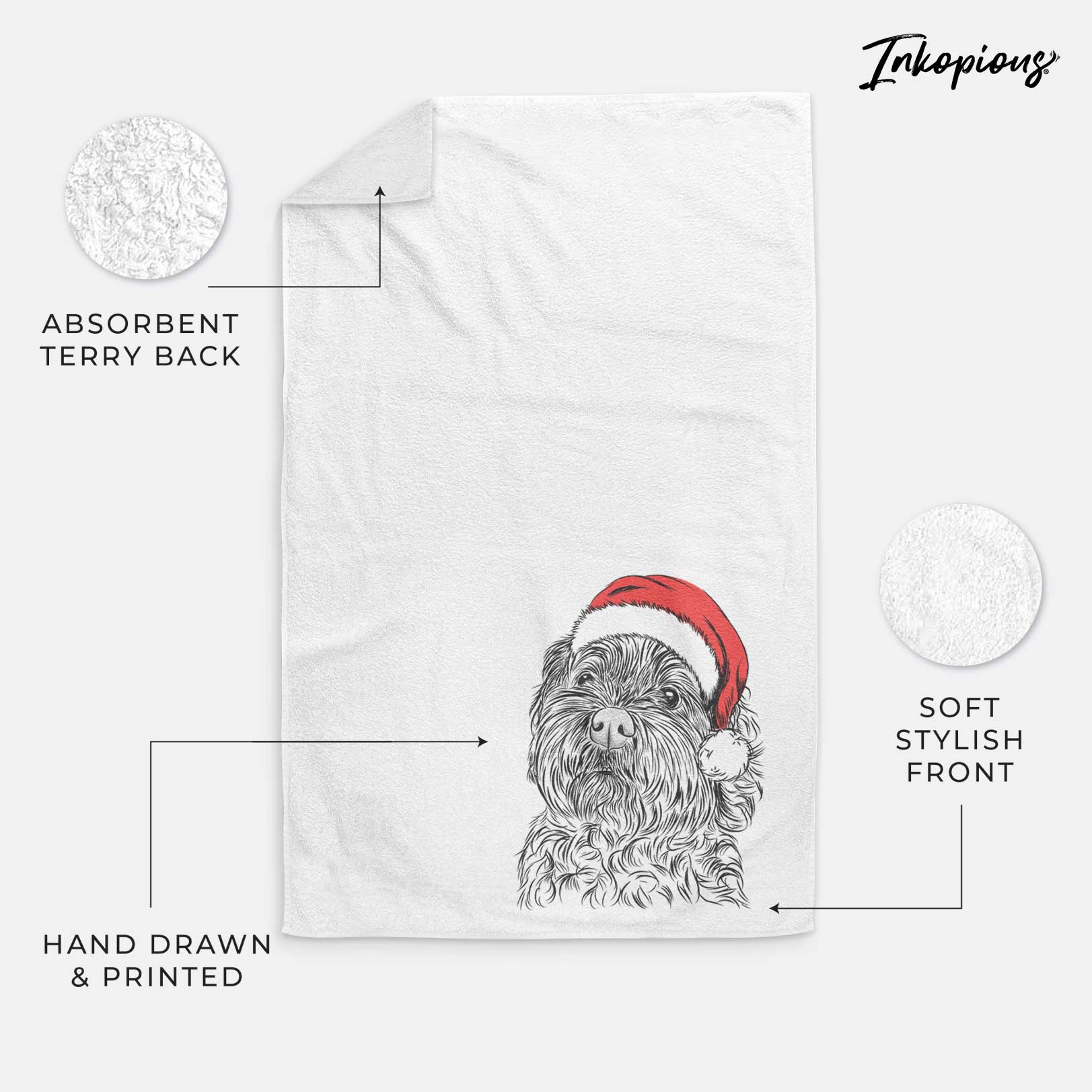 Maggie Girl the Cockapoo Decorative Hand Towel