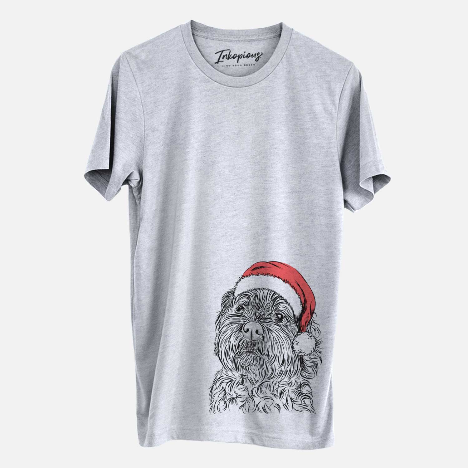 Santa Maggie Girl the Cockapoo - Unisex Crewneck