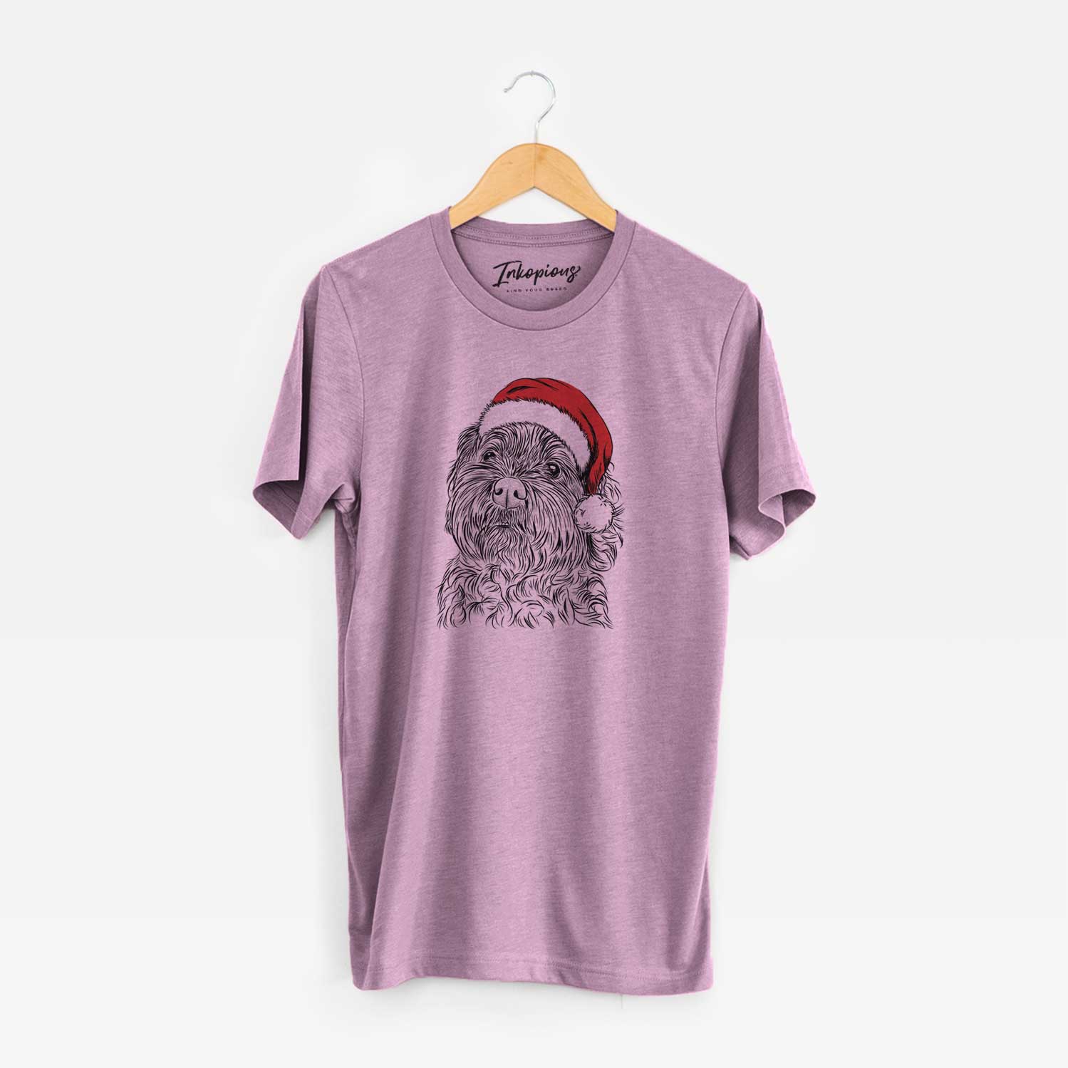 Santa Maggie Girl the Cockapoo - Unisex Crewneck