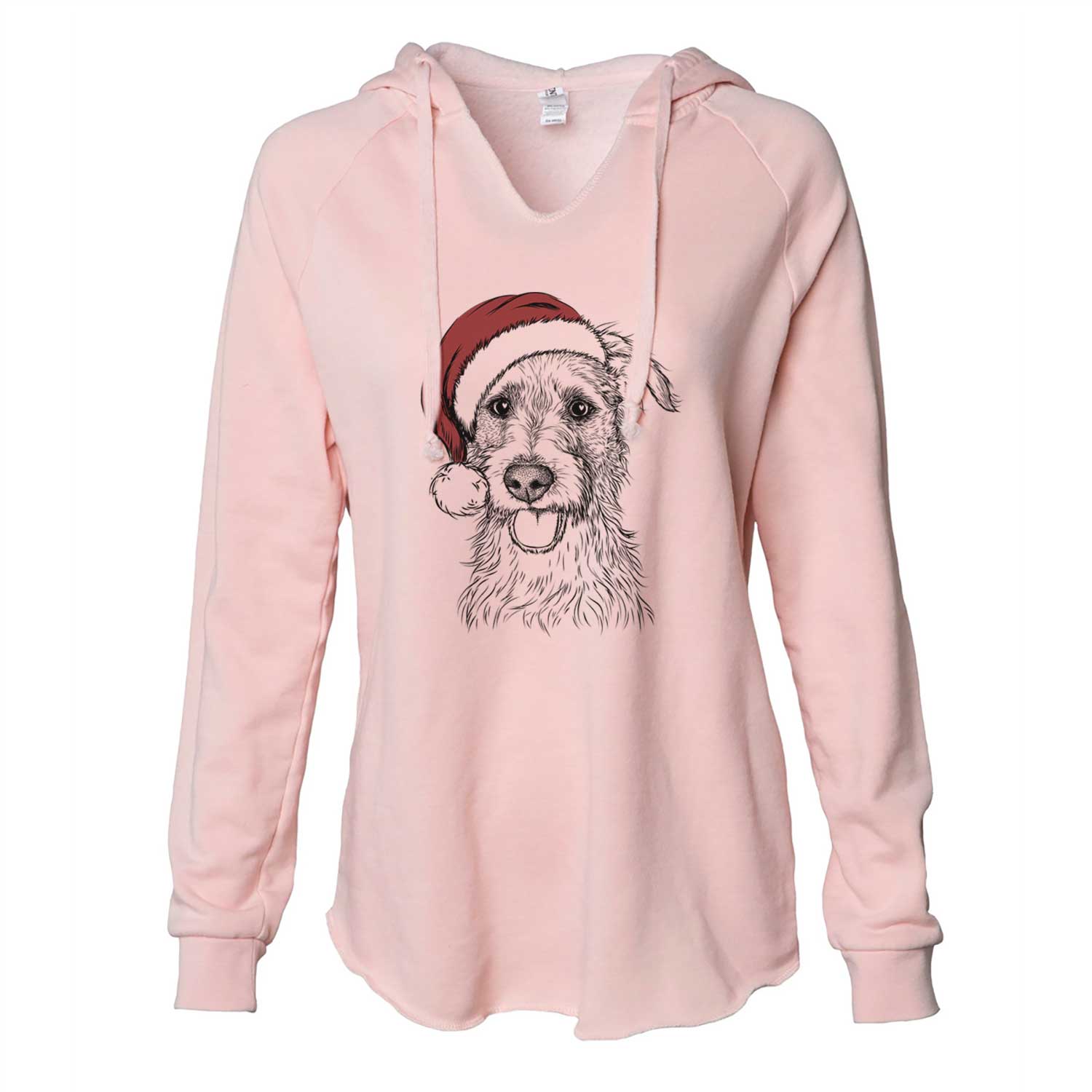 Maggie the Terrier Mix - Cali Wave Hooded Sweatshirt