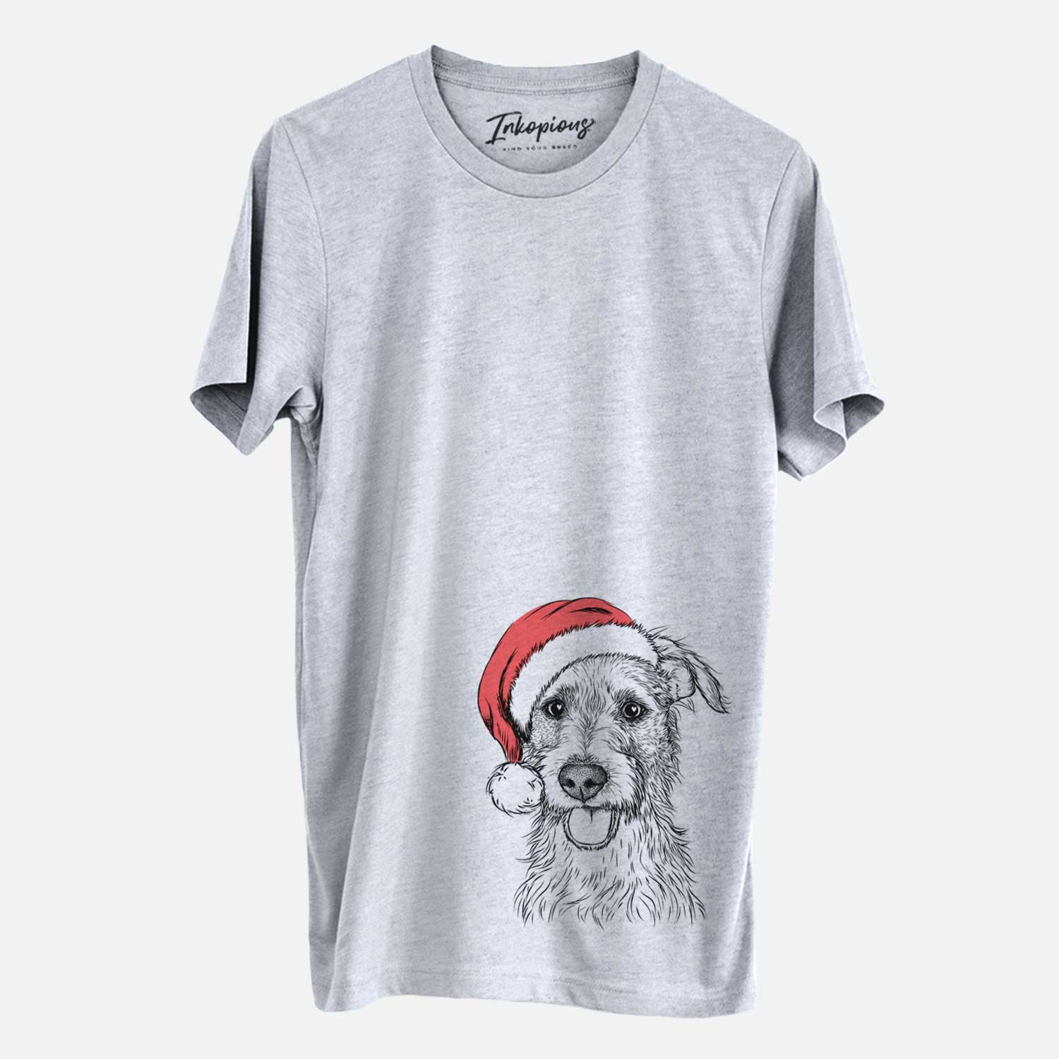 Santa Maggie the Terrier Mix - Unisex Crewneck