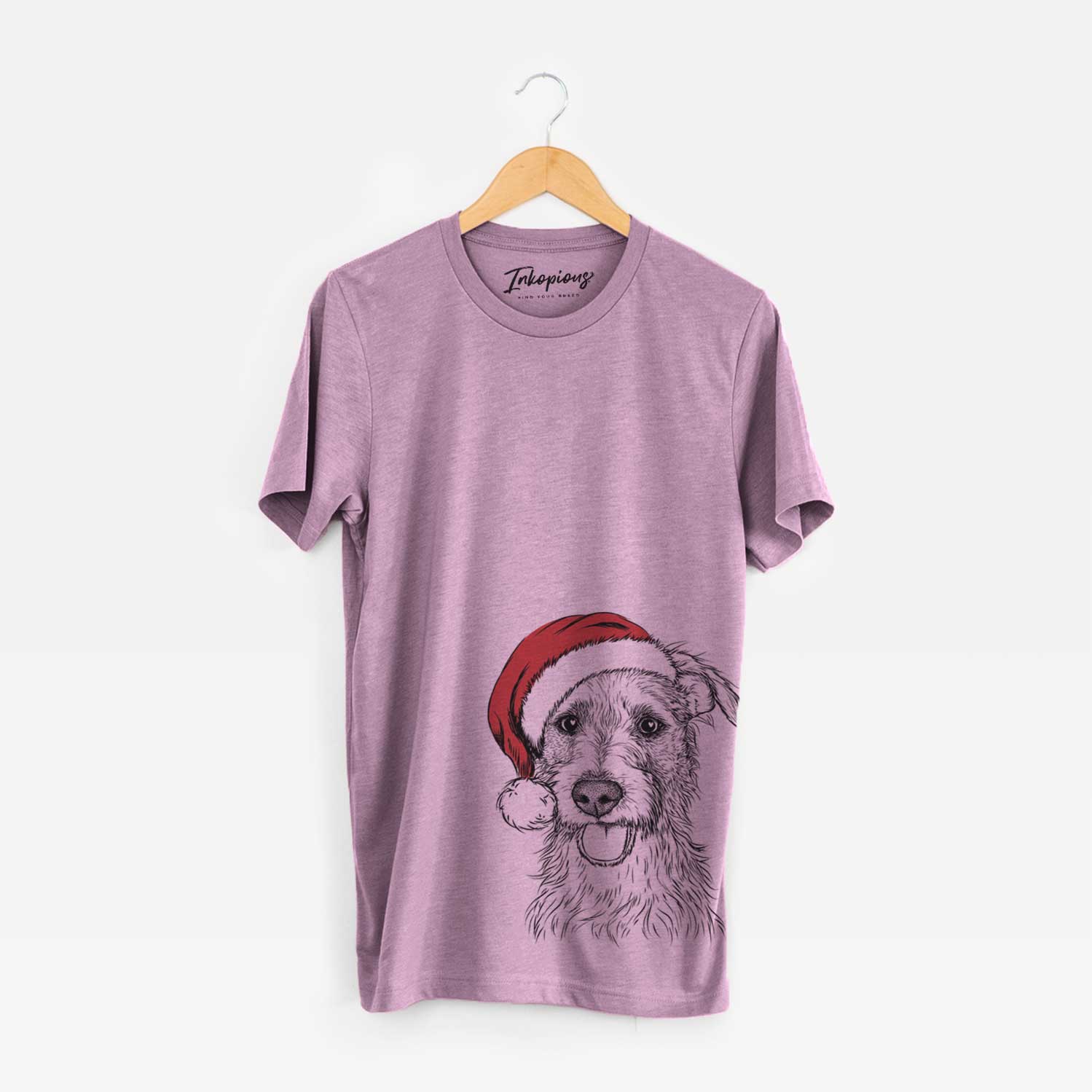 Santa Maggie the Terrier Mix - Unisex Crewneck