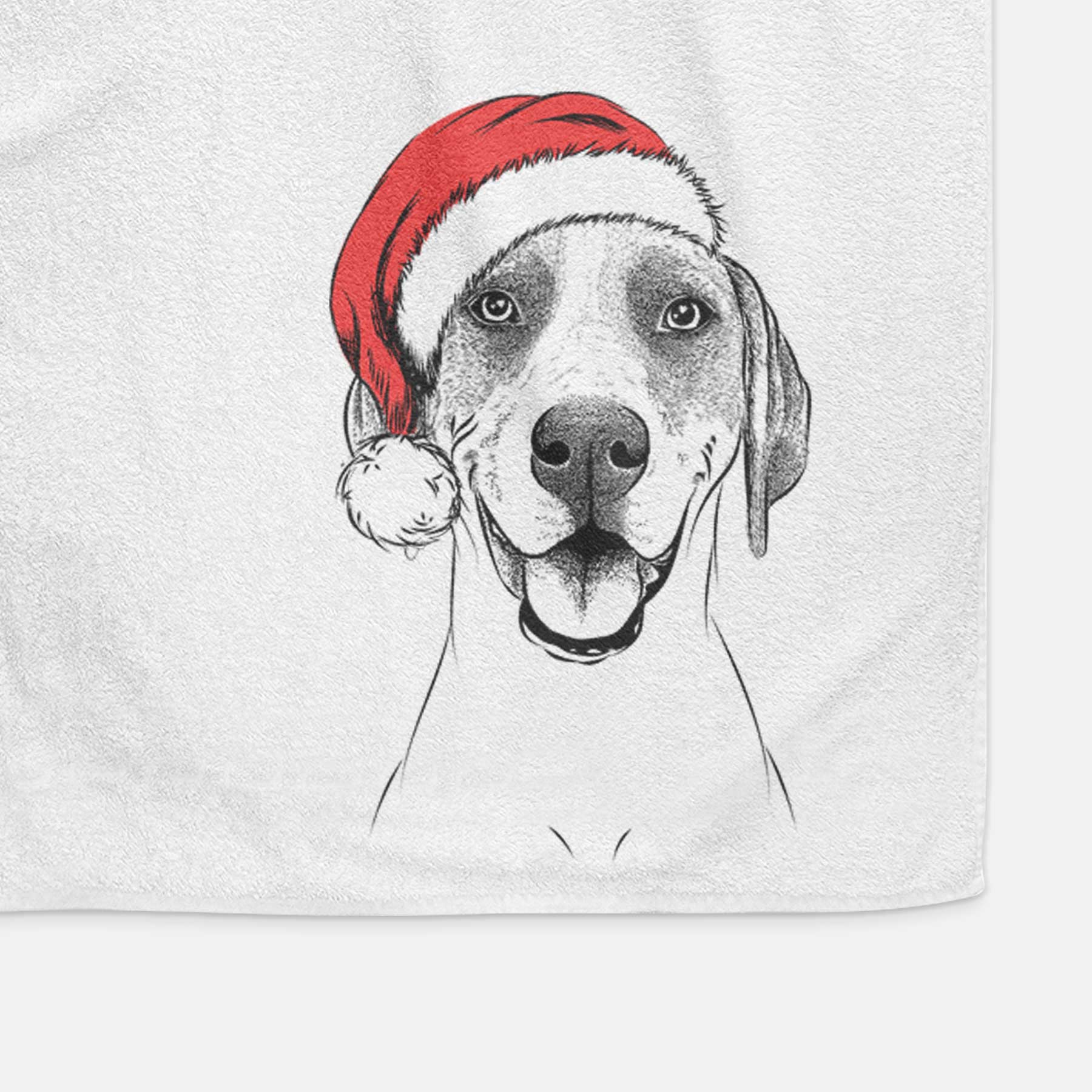 Maggie the Treeing Walker Coonhound Decorative Hand Towel