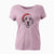 Santa Maggie the Treeing Walker Coonhound - Women's V-neck Shirt