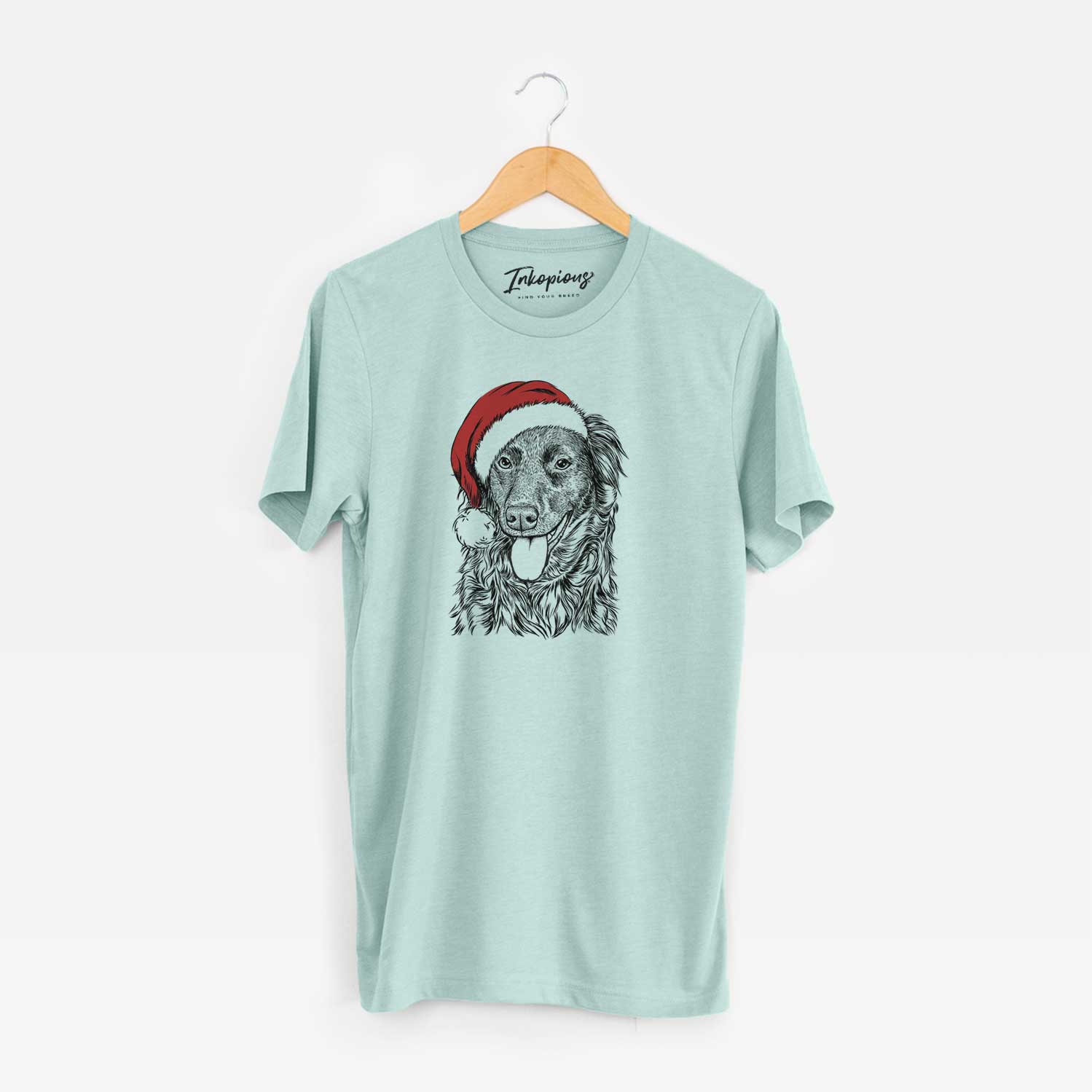 Santa Maisie Mae the Aussiedor - Unisex Crewneck