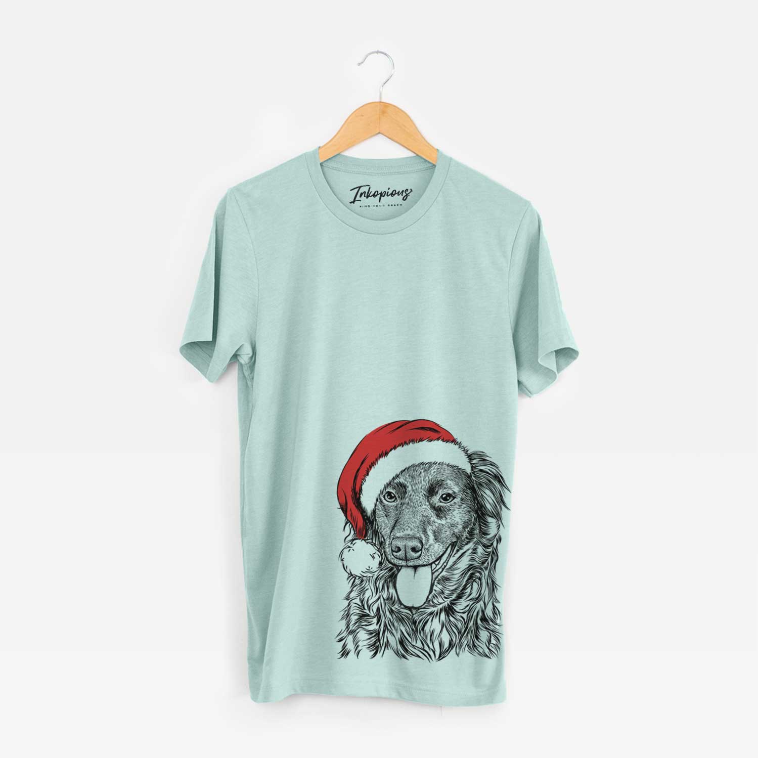 Santa Maisie Mae the Aussiedor - Unisex Crewneck