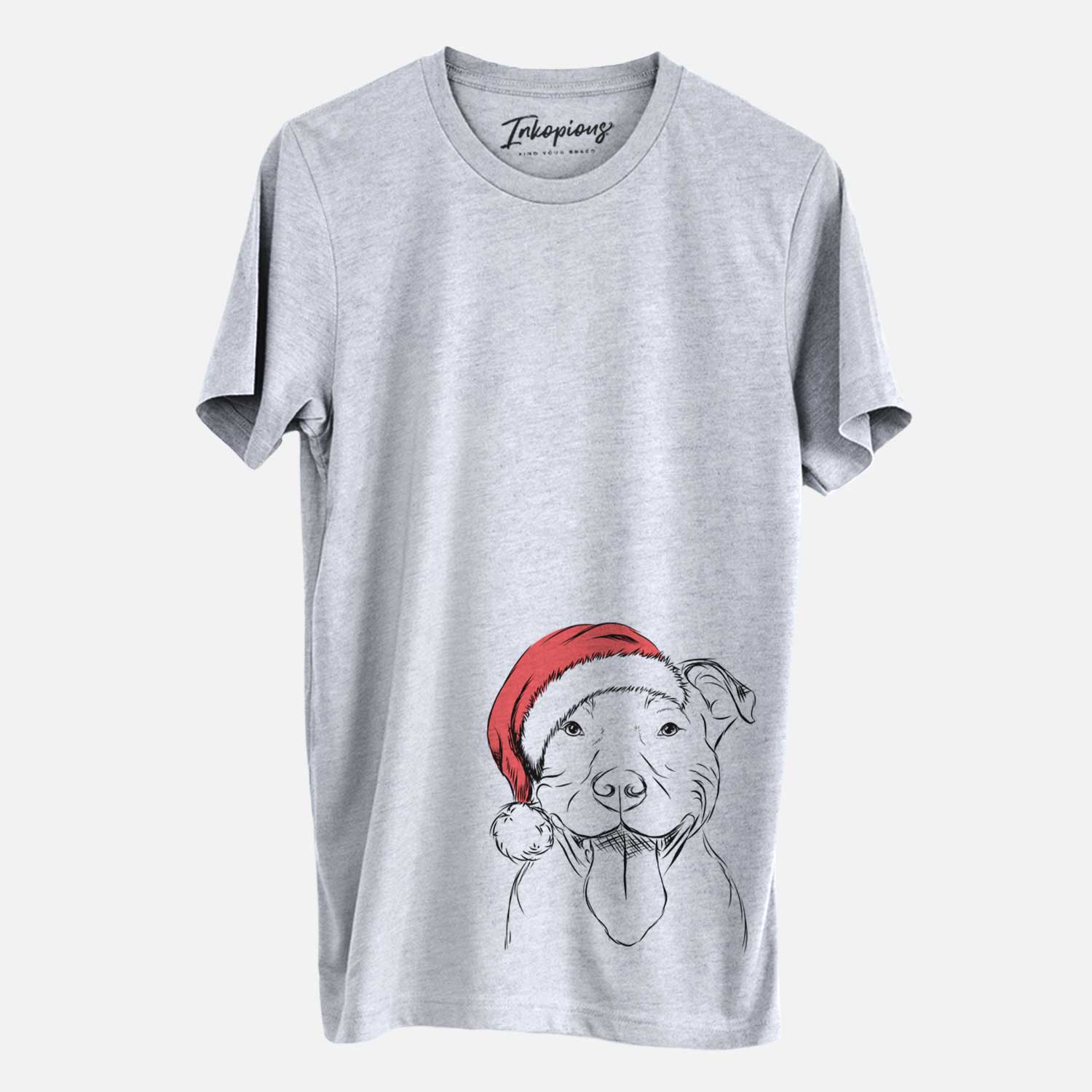 Santa Major the Pitbull - Unisex Crewneck